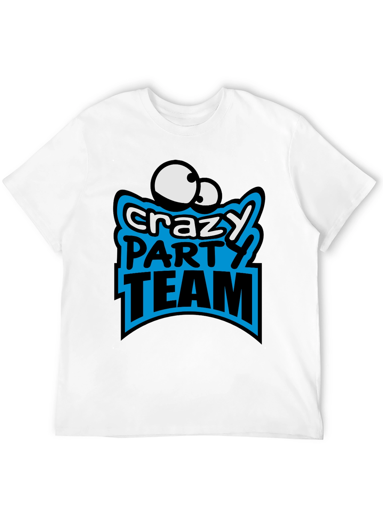 Crazy Party Team Graphic T-Shirt