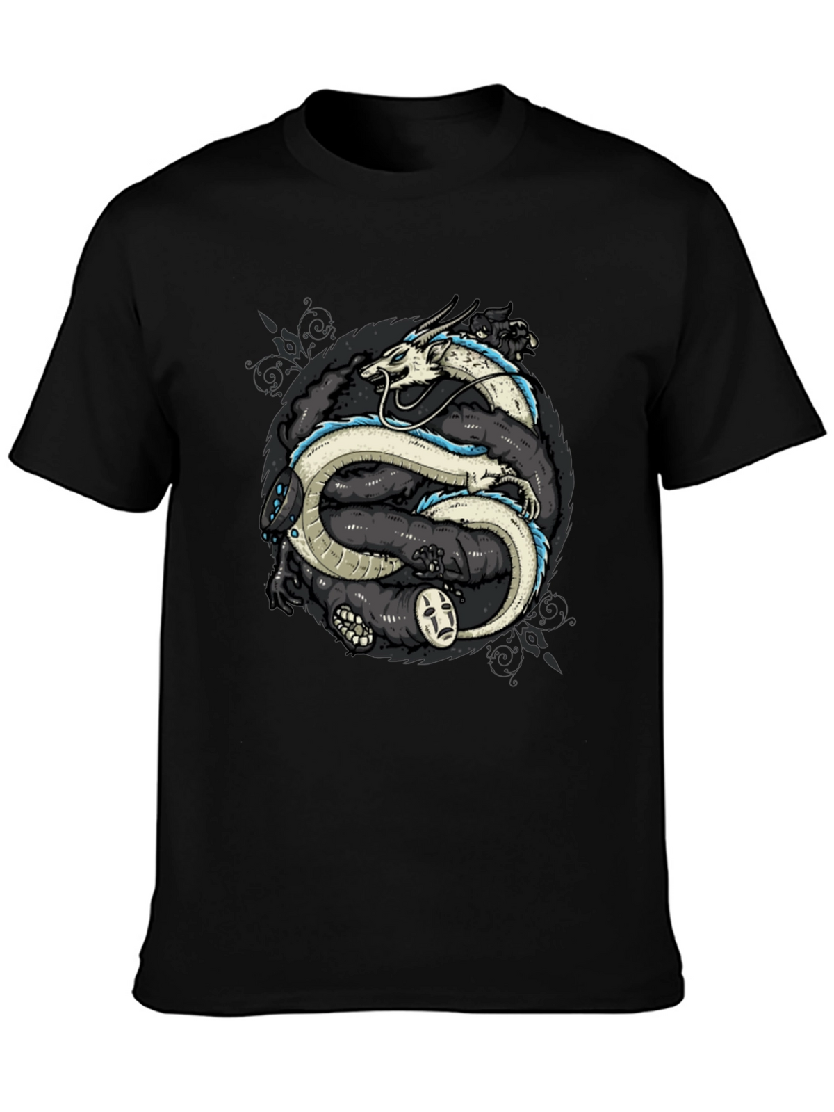 Spirited Away Graphic T-Shirt - Haku & No-Face