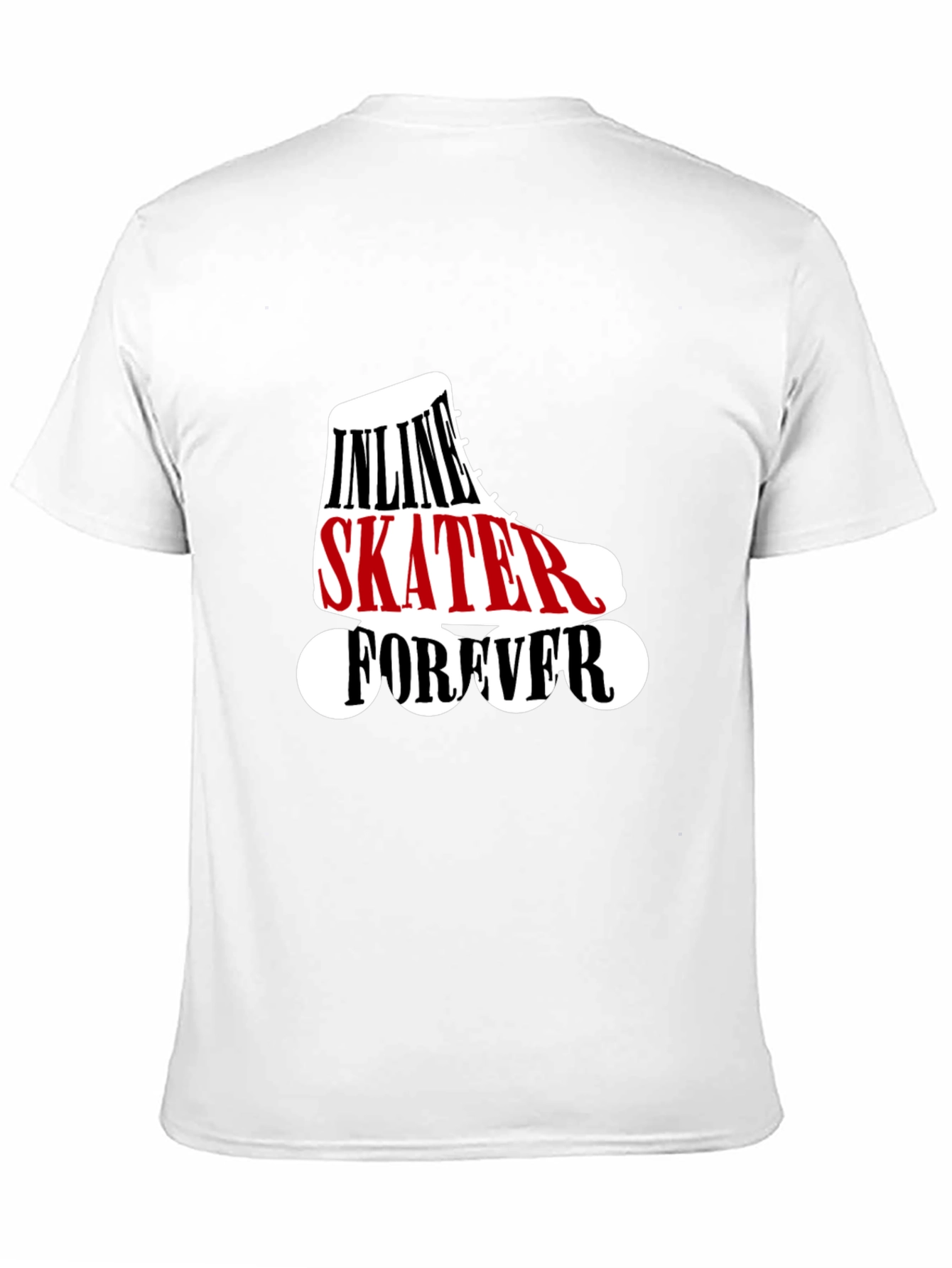 Inline Skater Forever Black T-Shirt
