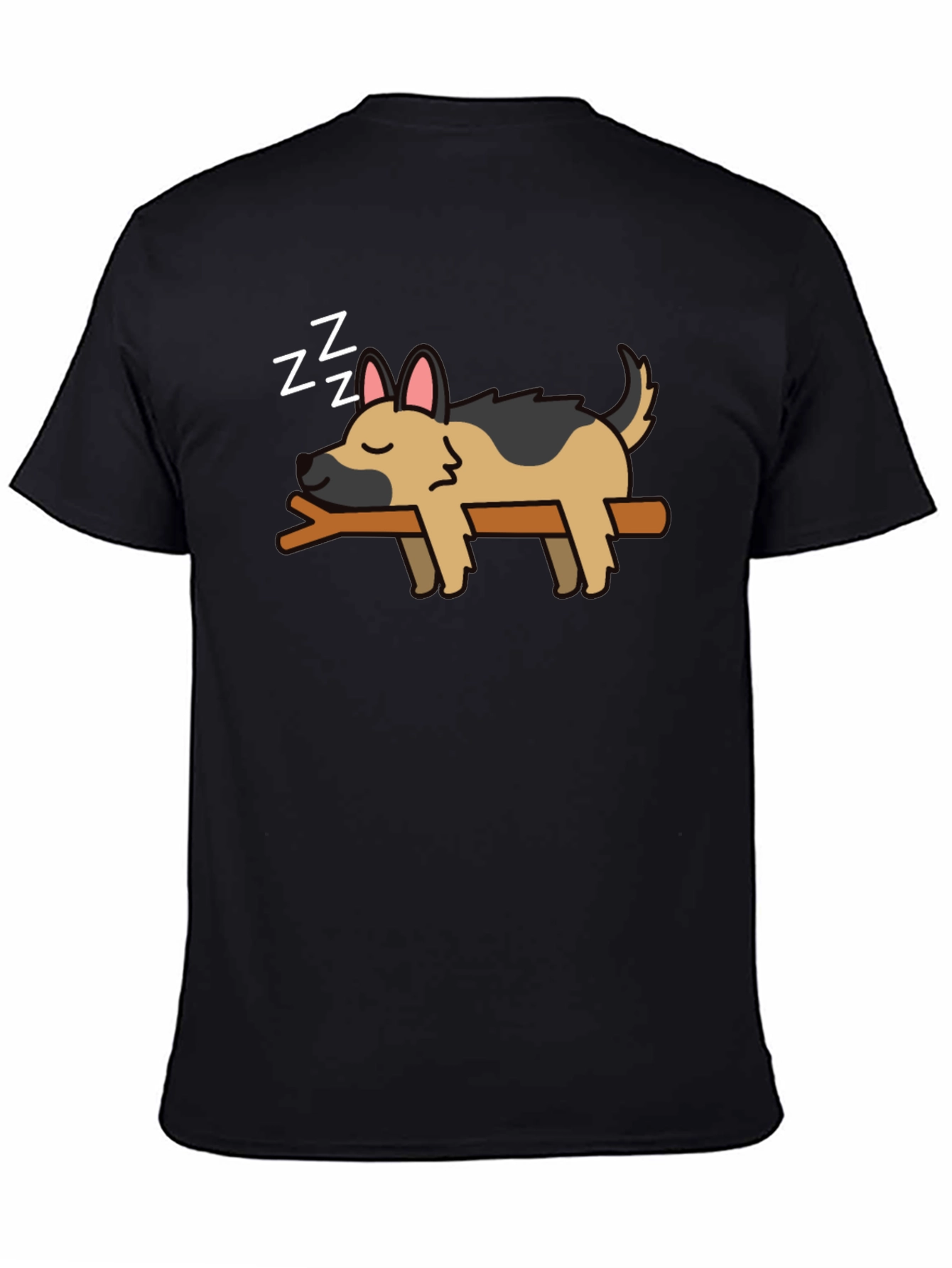 Sleeping Dog on Branch T-Shirt
