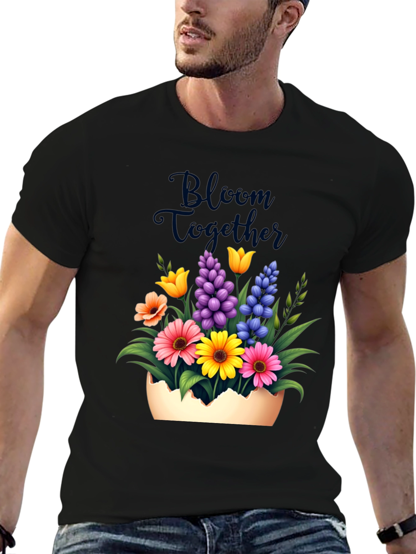 Bloom Together Floral Graphic Tee