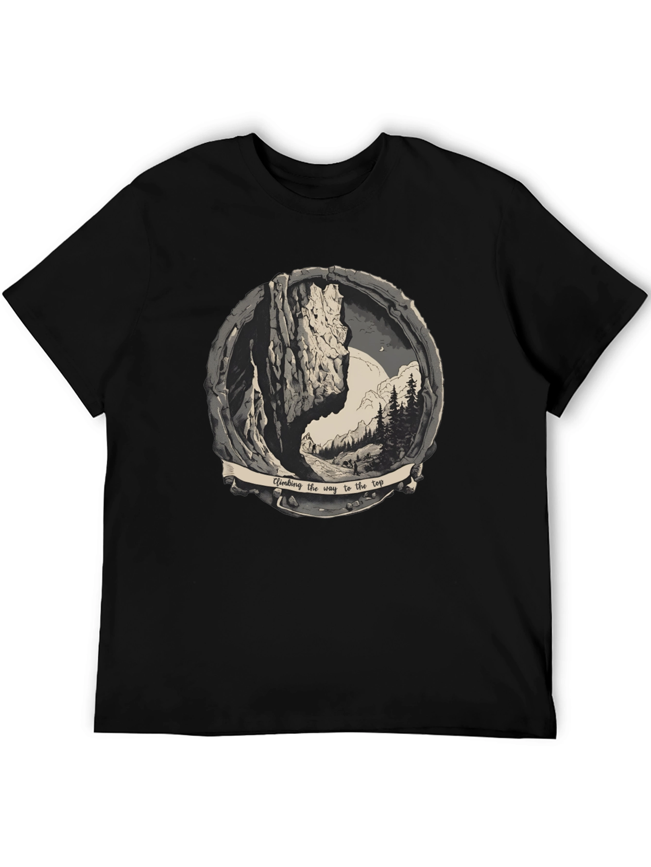 Climbing the Way to the Top Graphic Tee