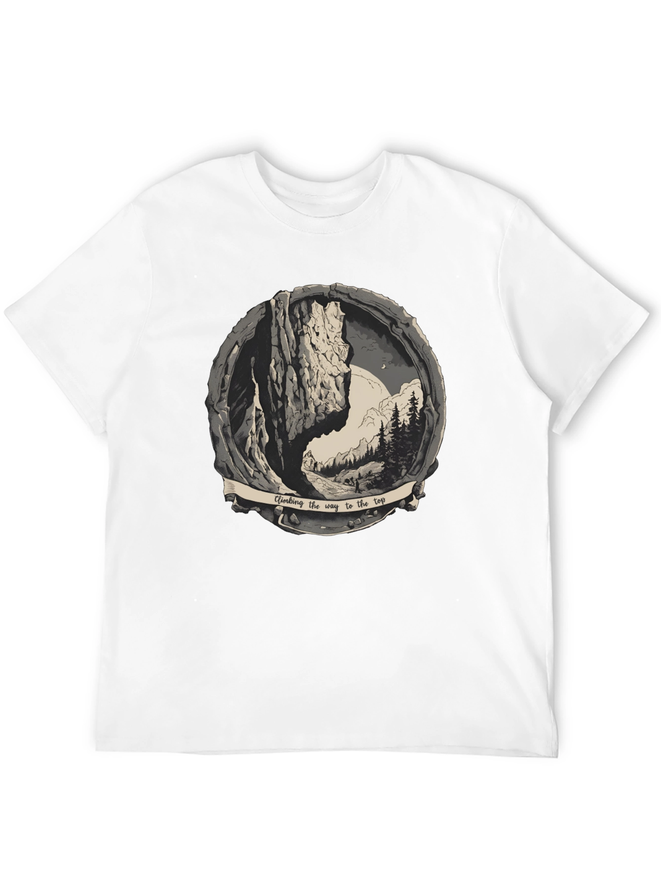 Climbing the Way to the Top Graphic Tee
