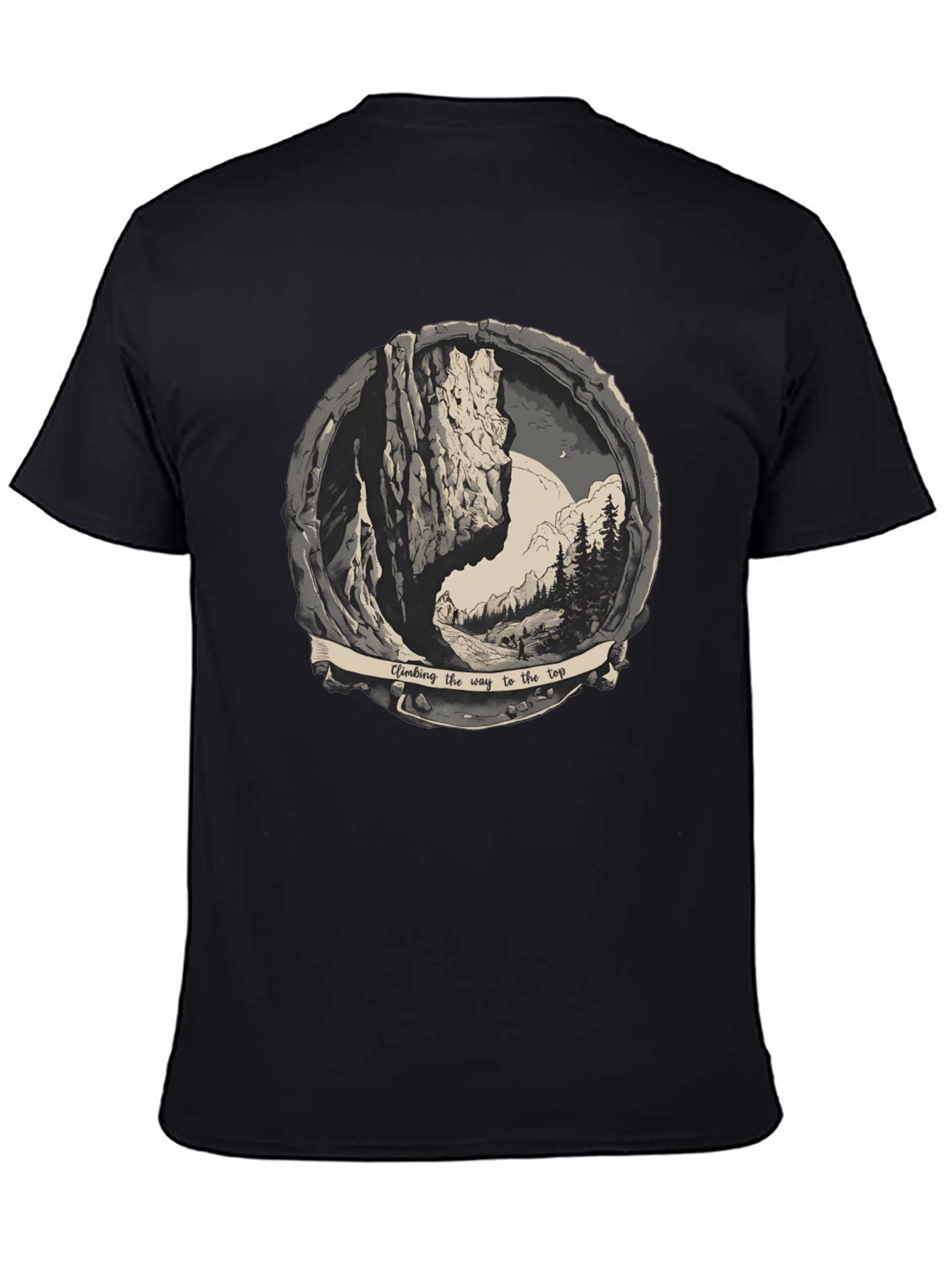 Climbing the Way to the Top Graphic Tee