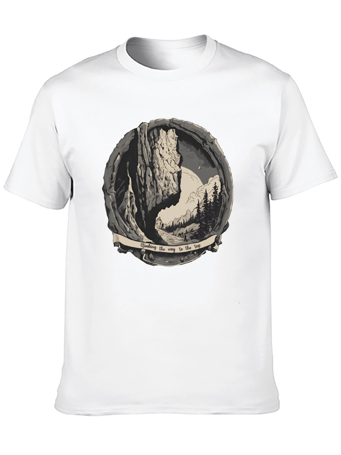 Climbing the Way to the Top Graphic Tee