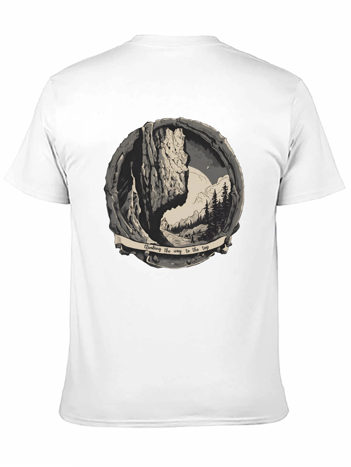 Climbing the Way to the Top Graphic Tee