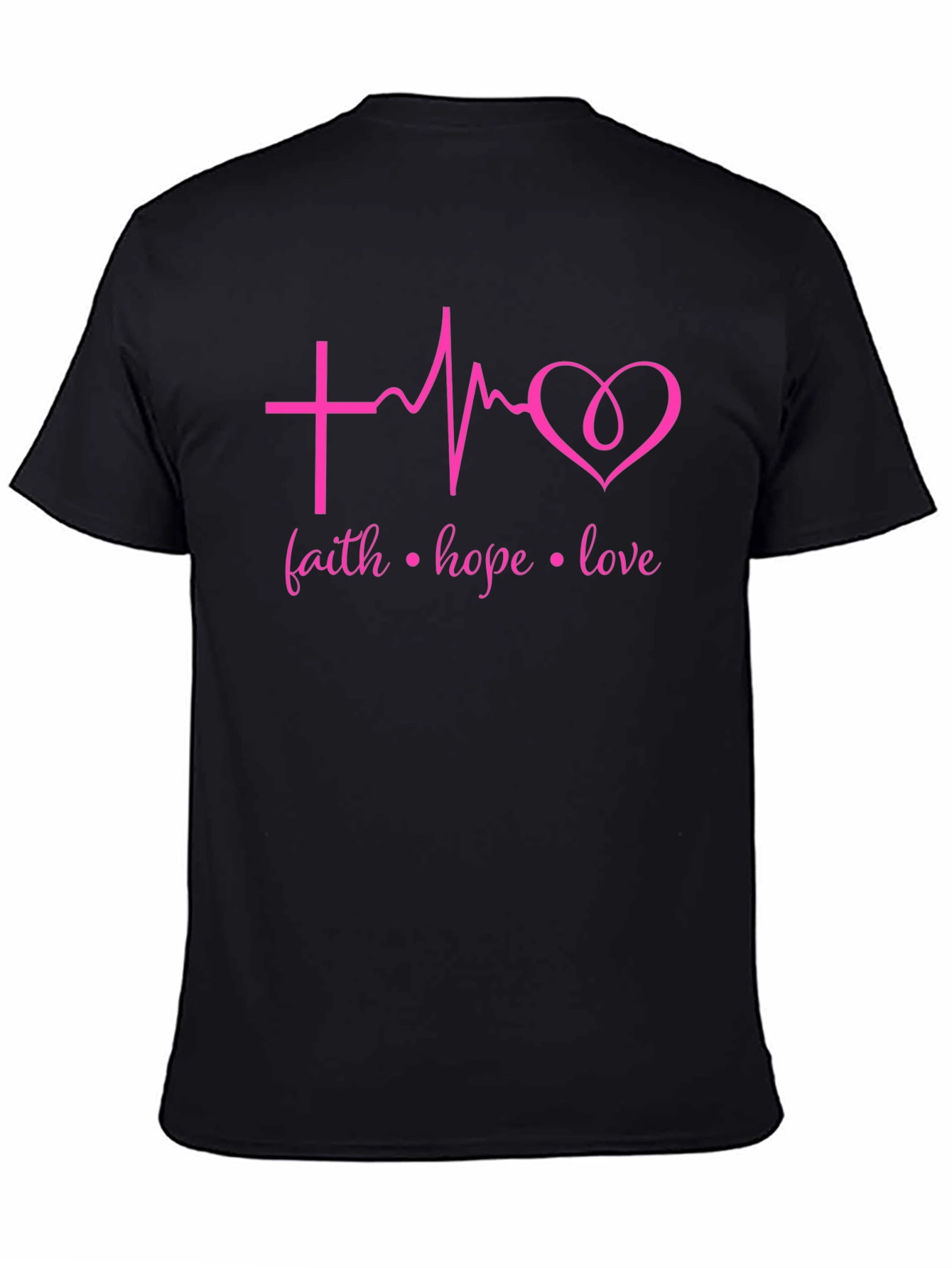 Faith Hope Love Heartbeat T-Shirt