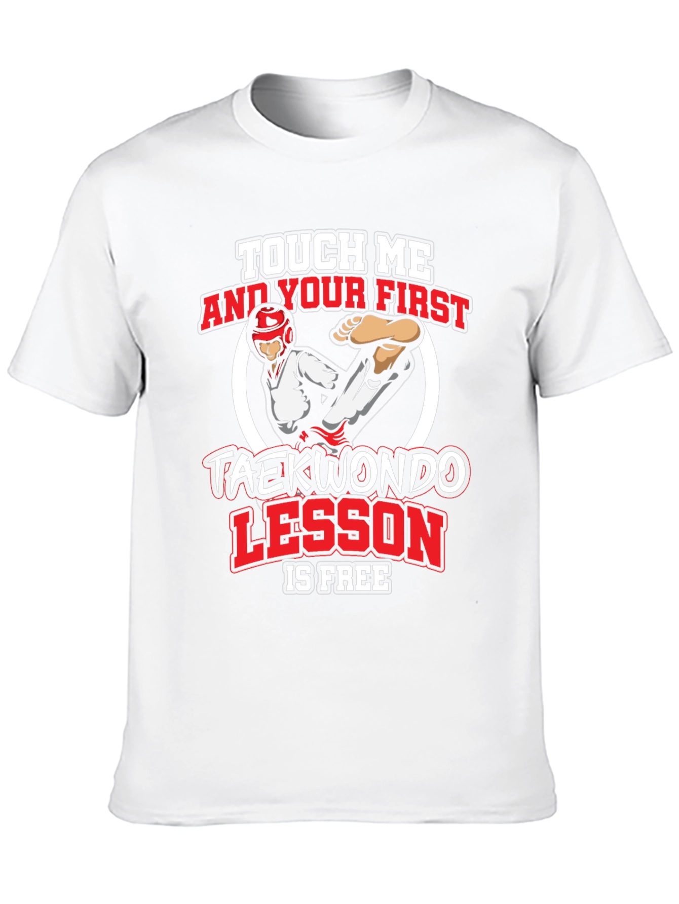 Taekwondo First Lesson Free Graphic T-Shirt