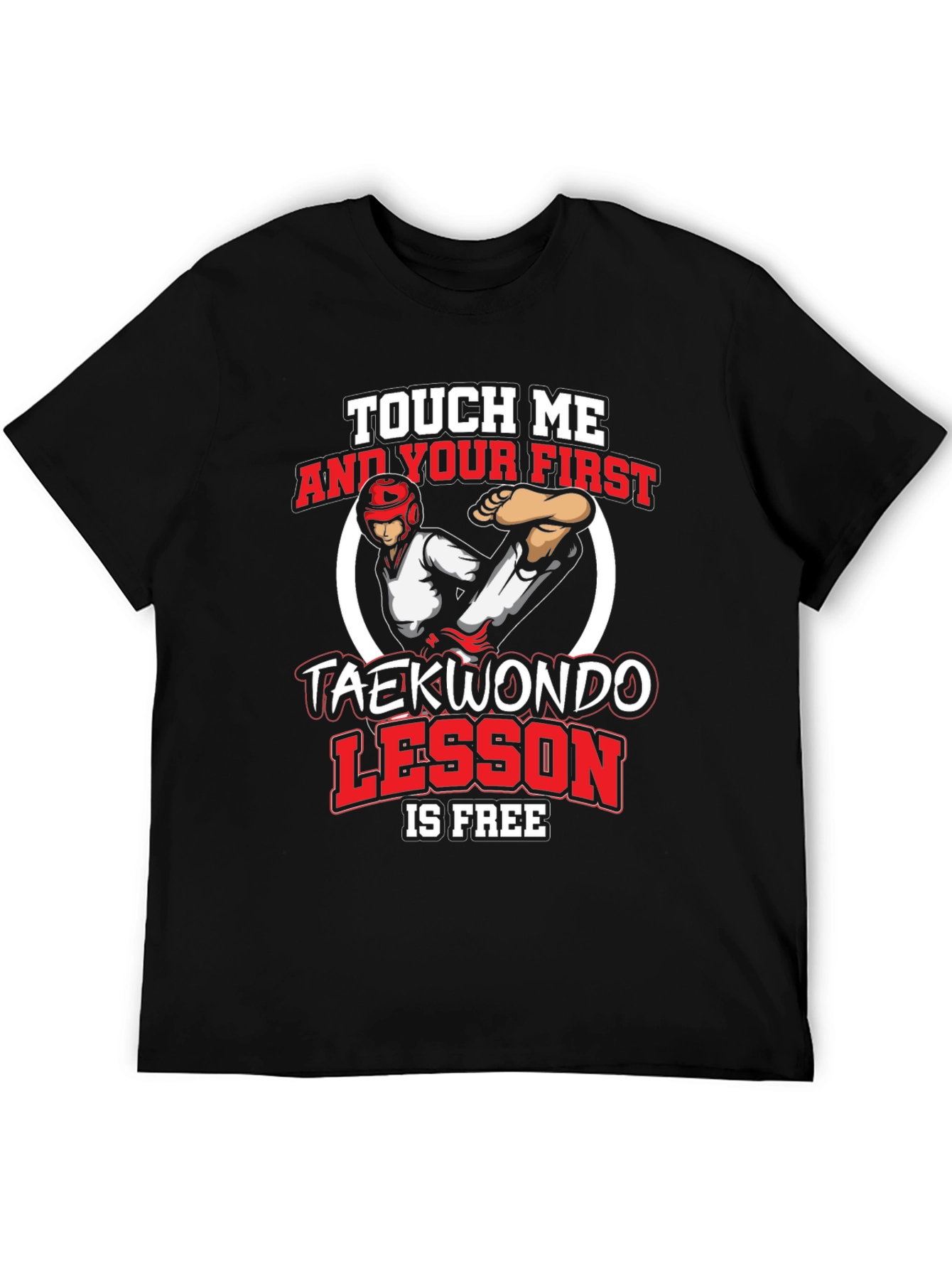 Taekwondo First Lesson Free Graphic T-Shirt