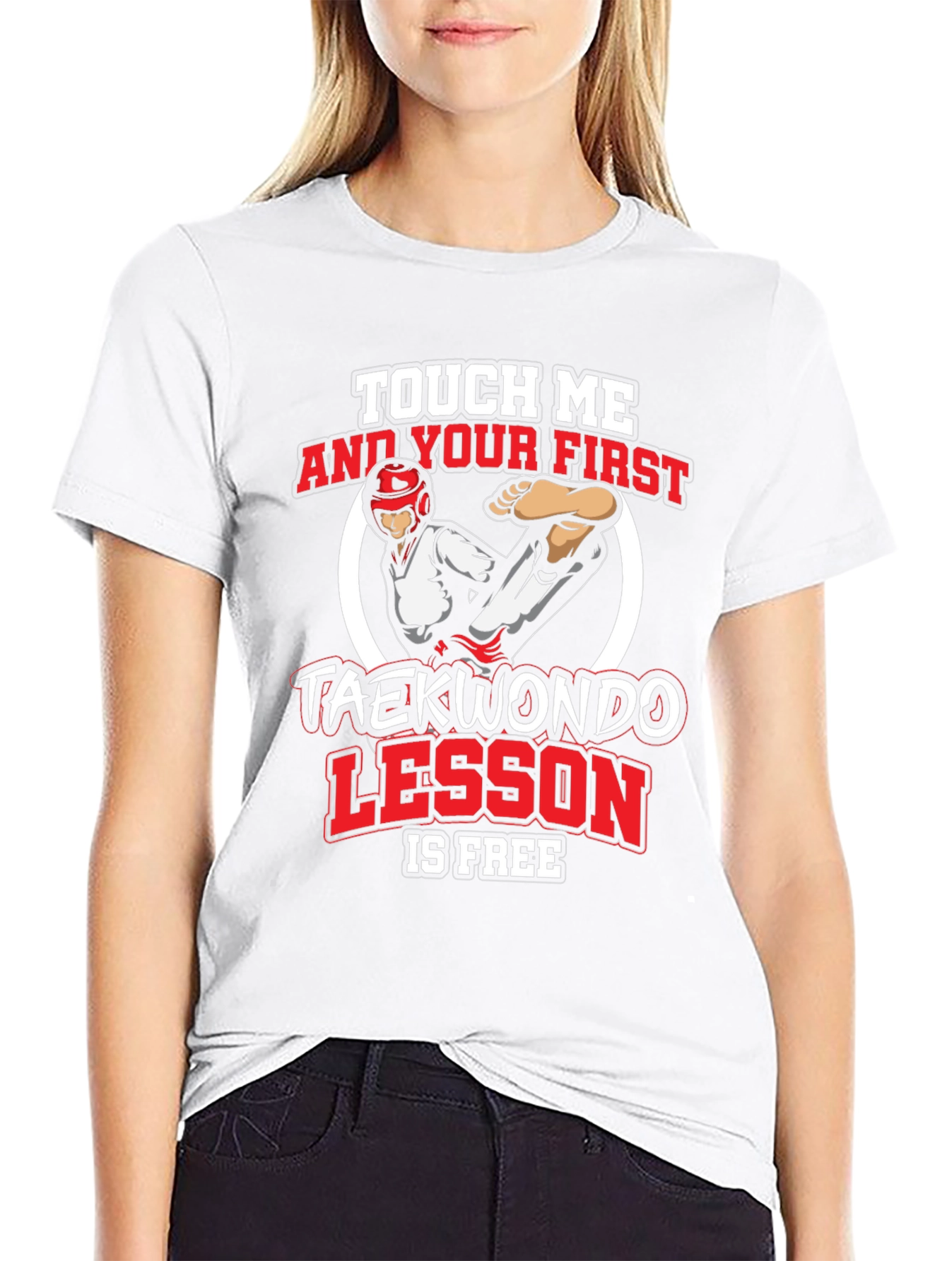 Taekwondo First Lesson Free Graphic T-Shirt