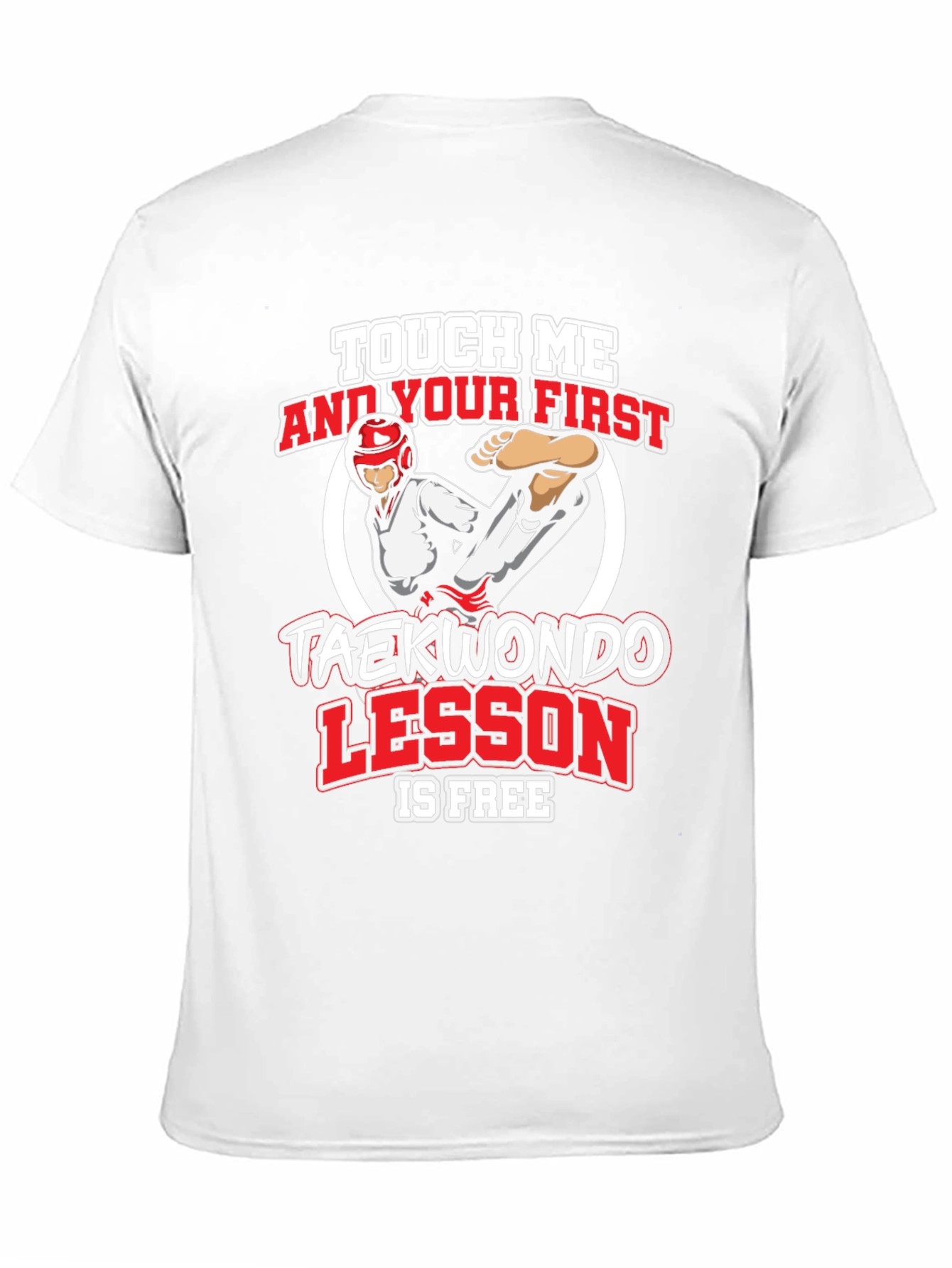 Taekwondo First Lesson Free Graphic T-Shirt