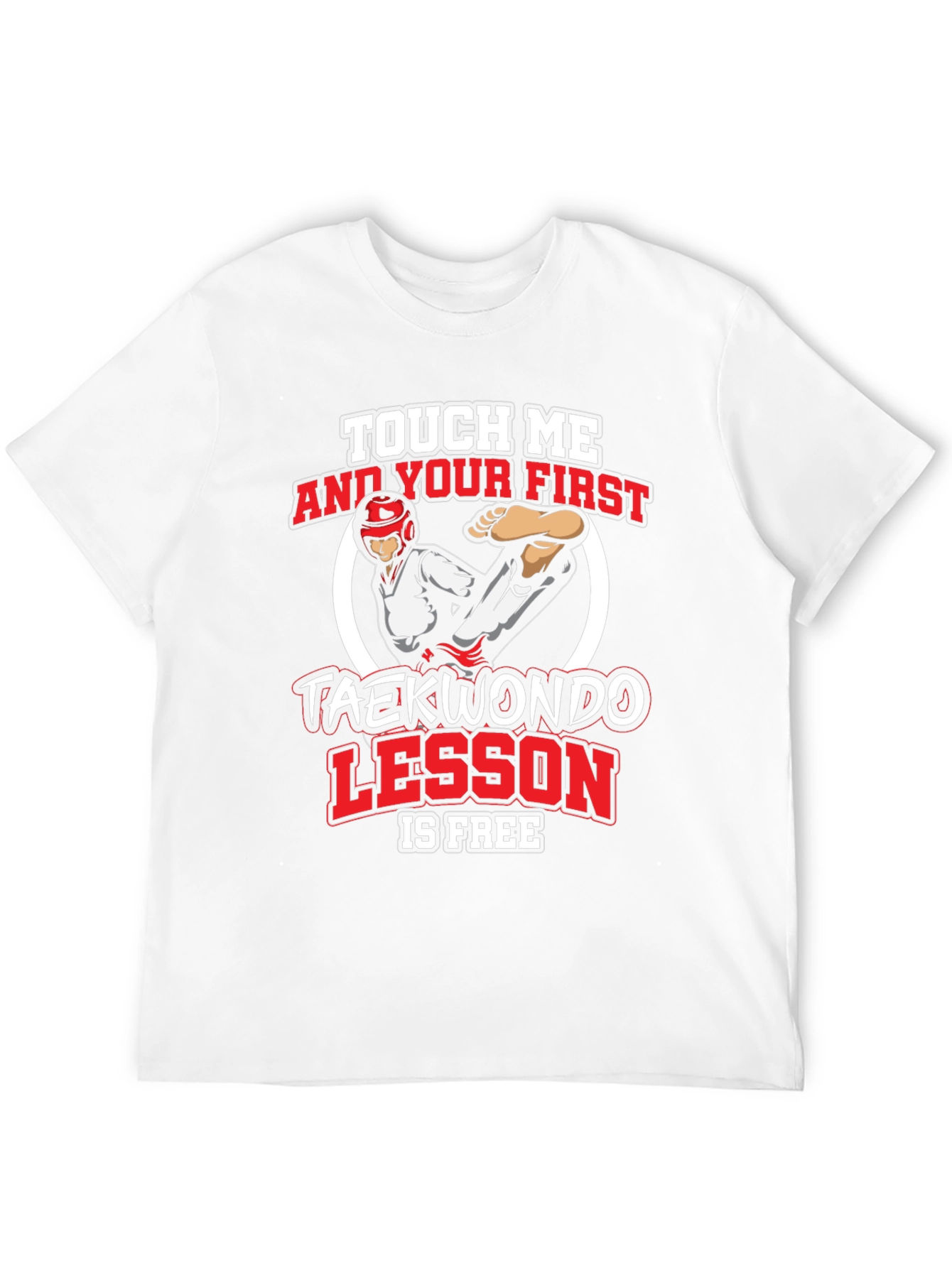 Taekwondo First Lesson Free Graphic T-Shirt
