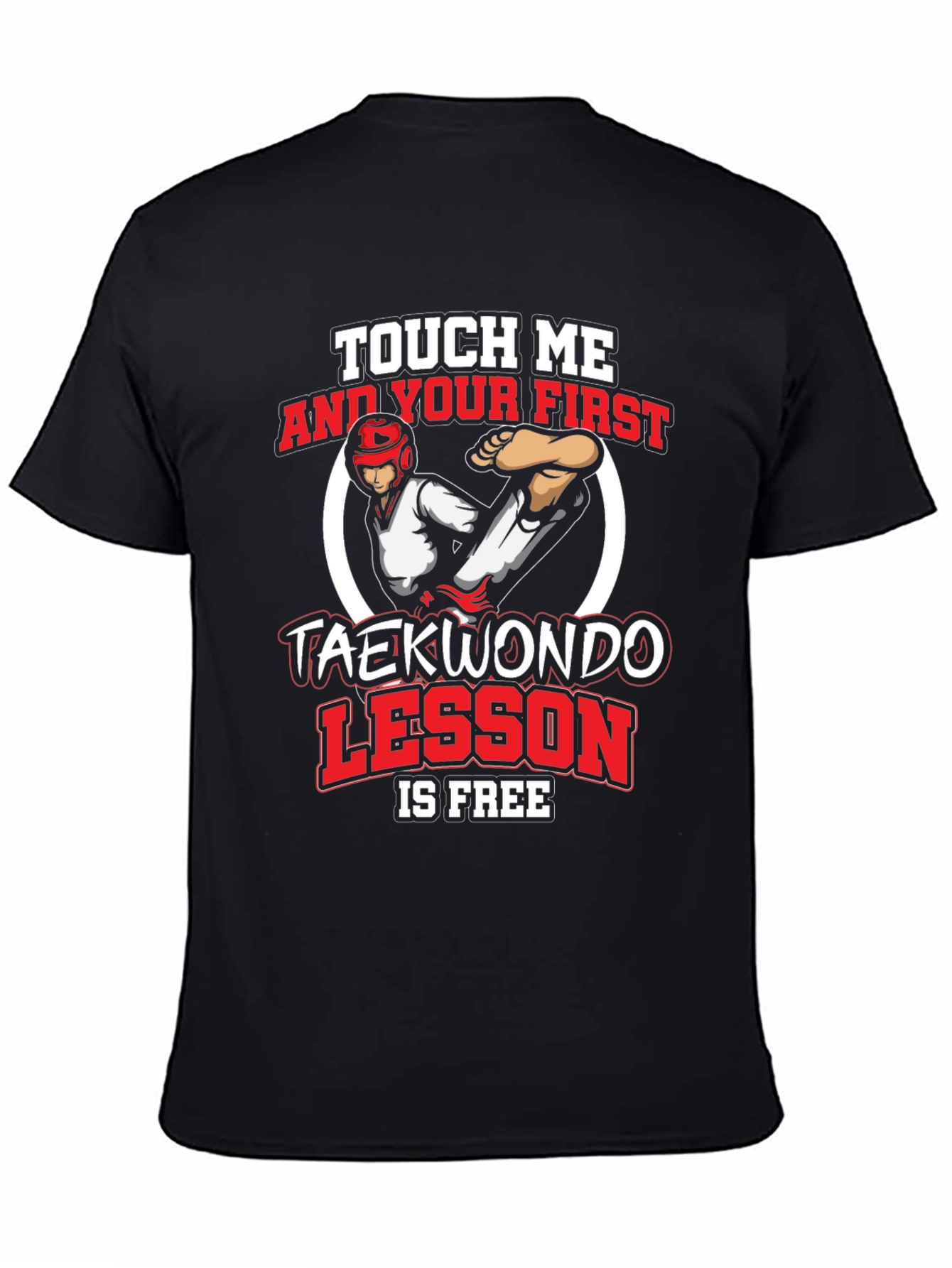 Taekwondo First Lesson Free Graphic T-Shirt