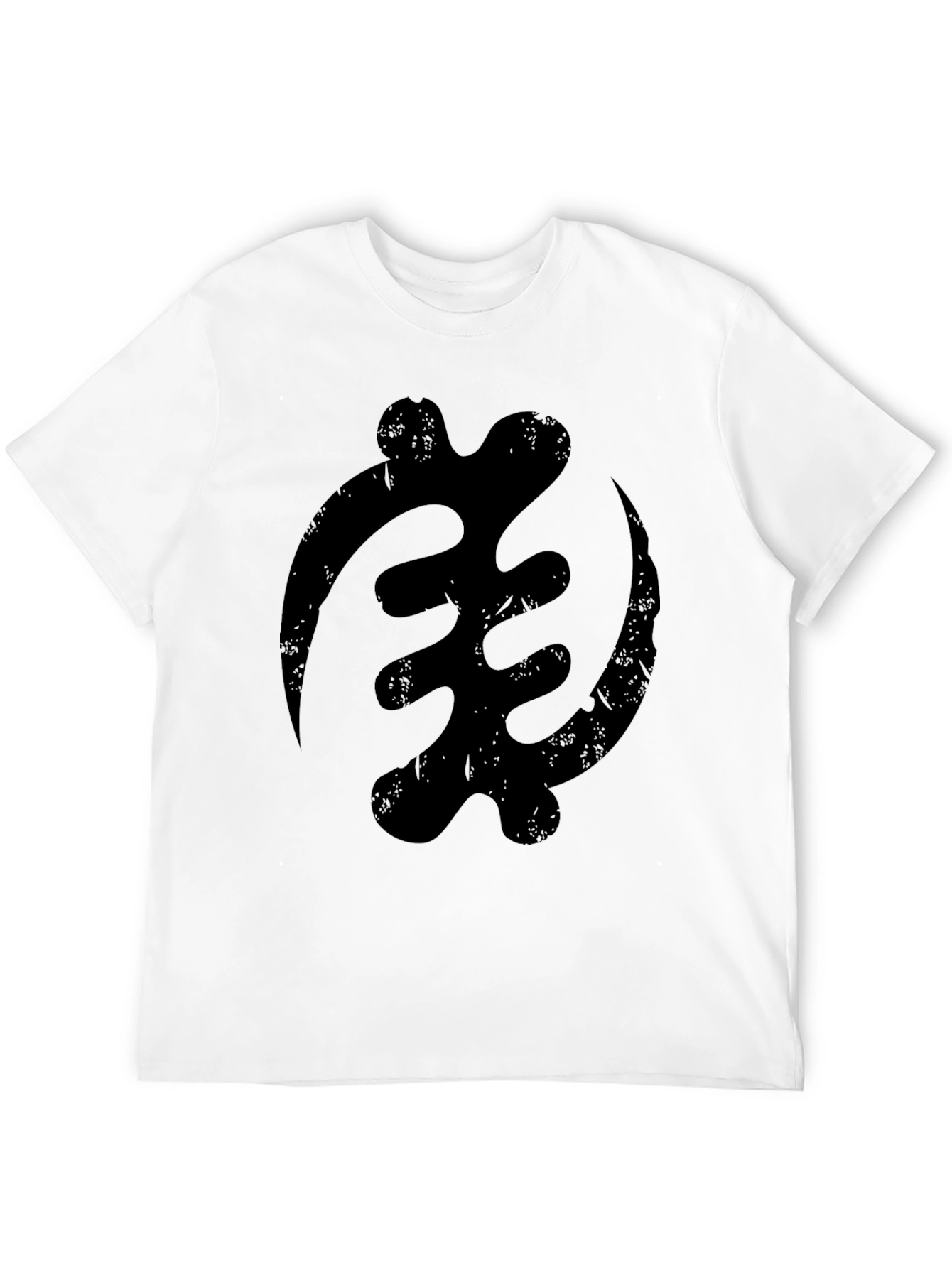 Black Adinkra Symbol Graphic T-Shirt