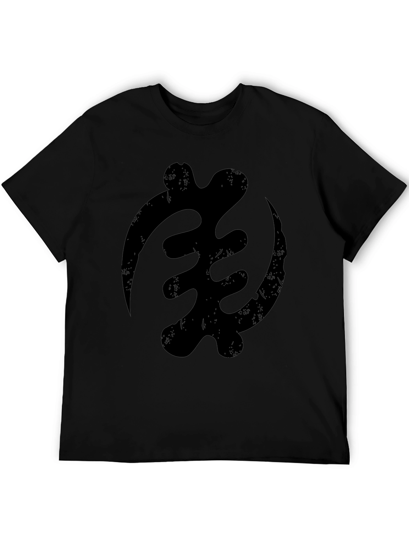 Black Adinkra Symbol Graphic T-Shirt