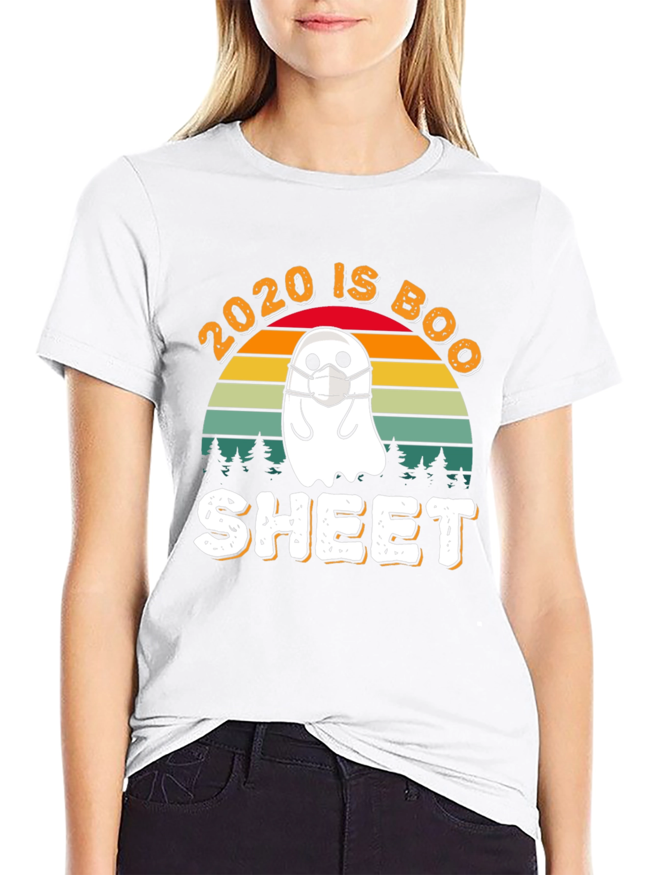 2020 Is Boo Sheet Halloween T-Shirt