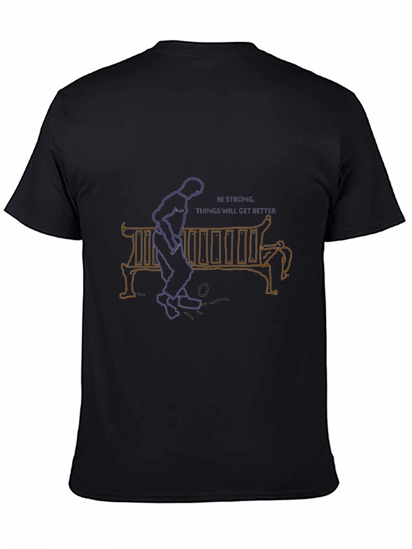 Be Strong T-Shirt - Inspiring Graphic Tee