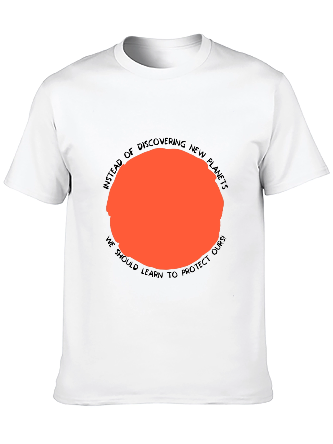 Protect Our Planet Graphic Tee - Black