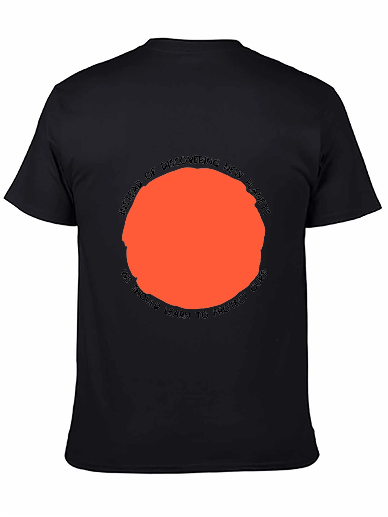 Protect Our Planet Graphic Tee - Black