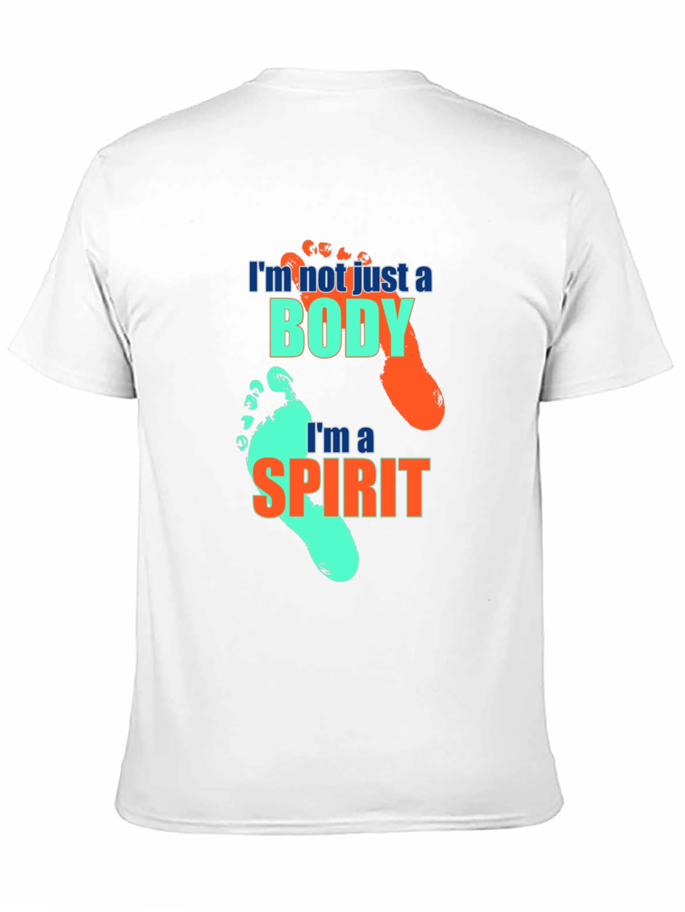 Im Not Just A Body Black T-Shirt