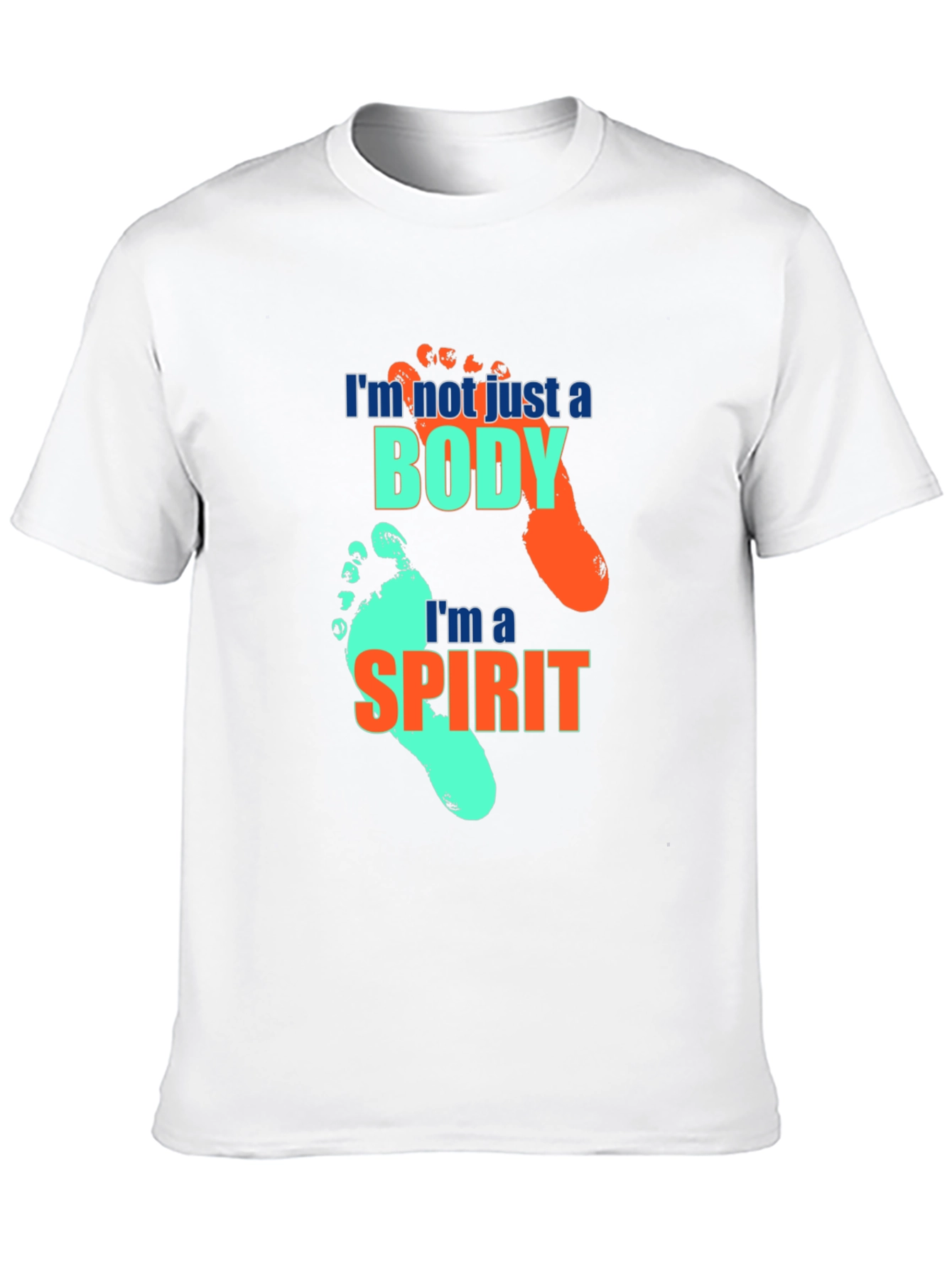 Im Not Just A Body Black T-Shirt