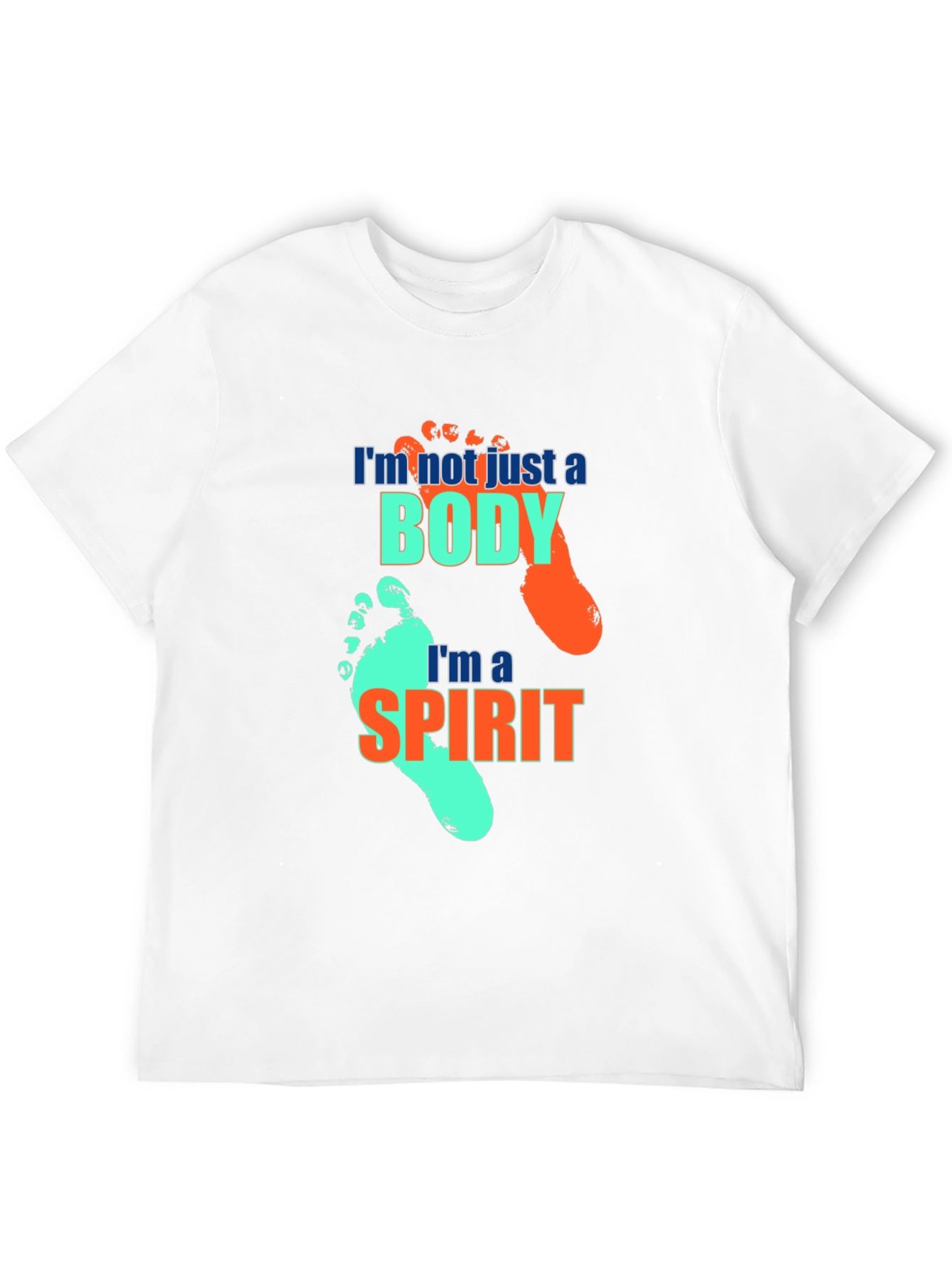 Im Not Just A Body Black T-Shirt