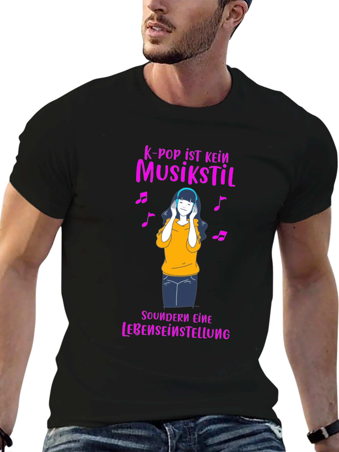 K-Pop Lifestyle T-Shirt - Music Fan Tee