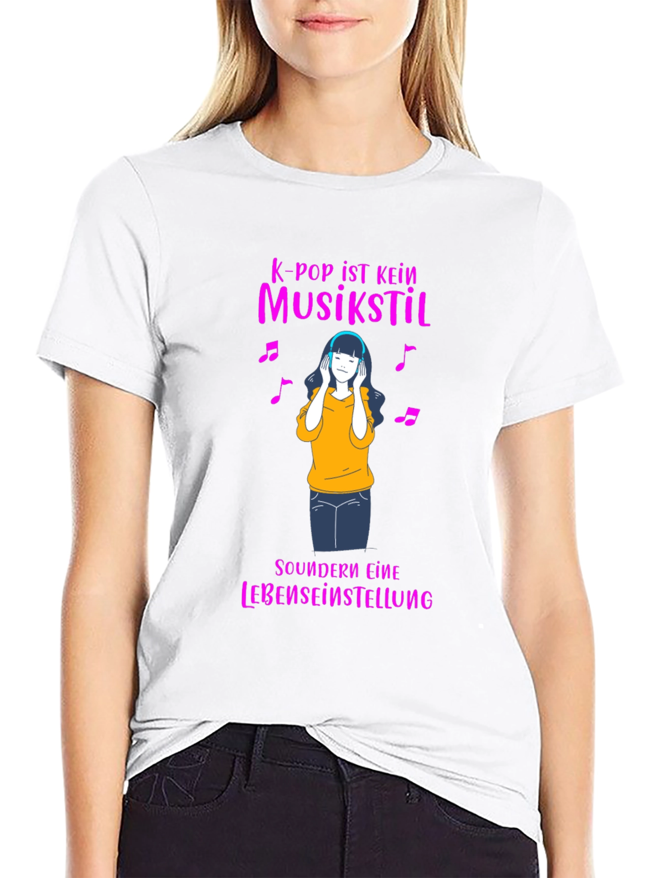 K-Pop Lifestyle T-Shirt - Music Fan Tee