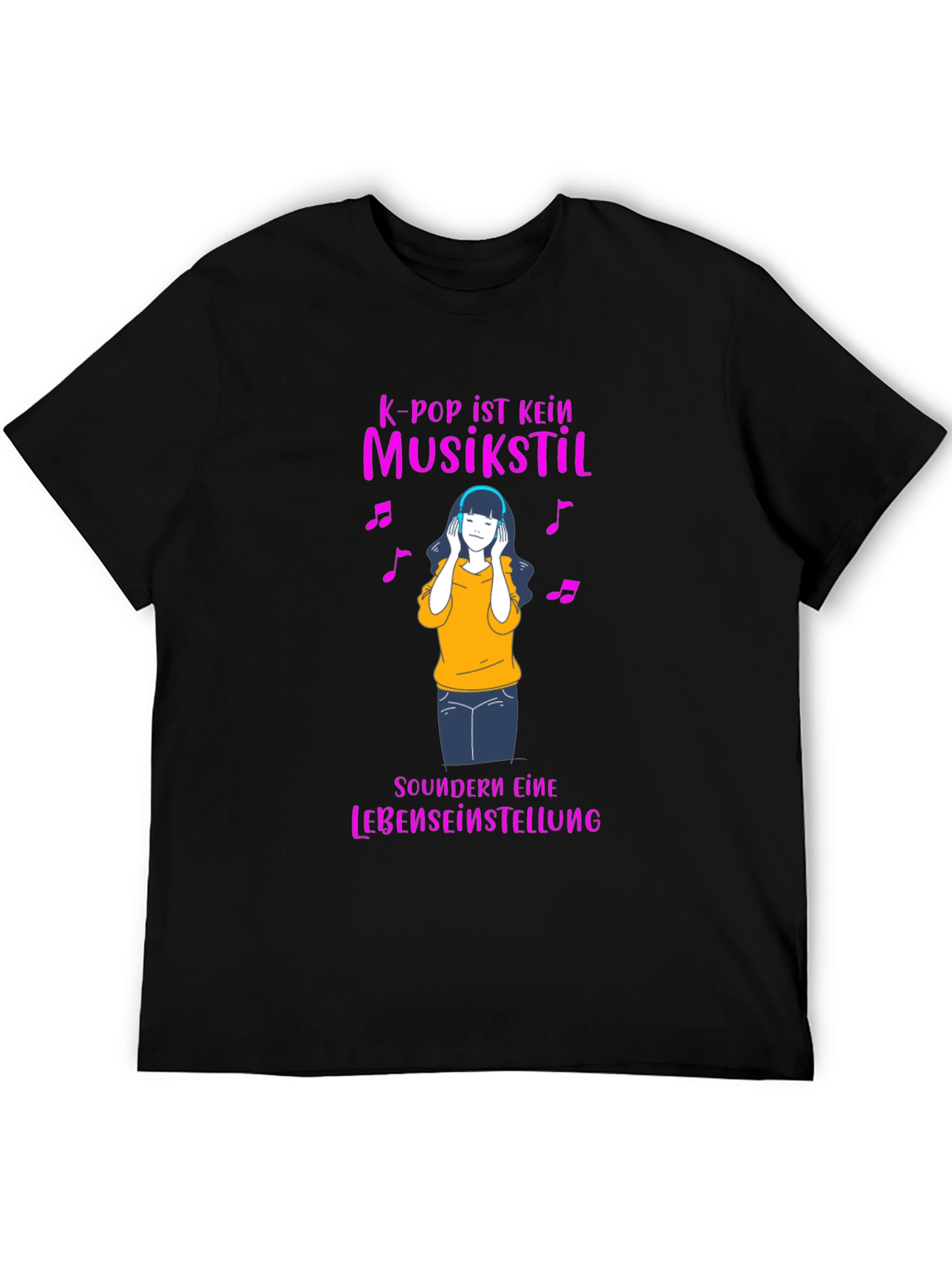 K-Pop Lifestyle T-Shirt - Music Fan Tee
