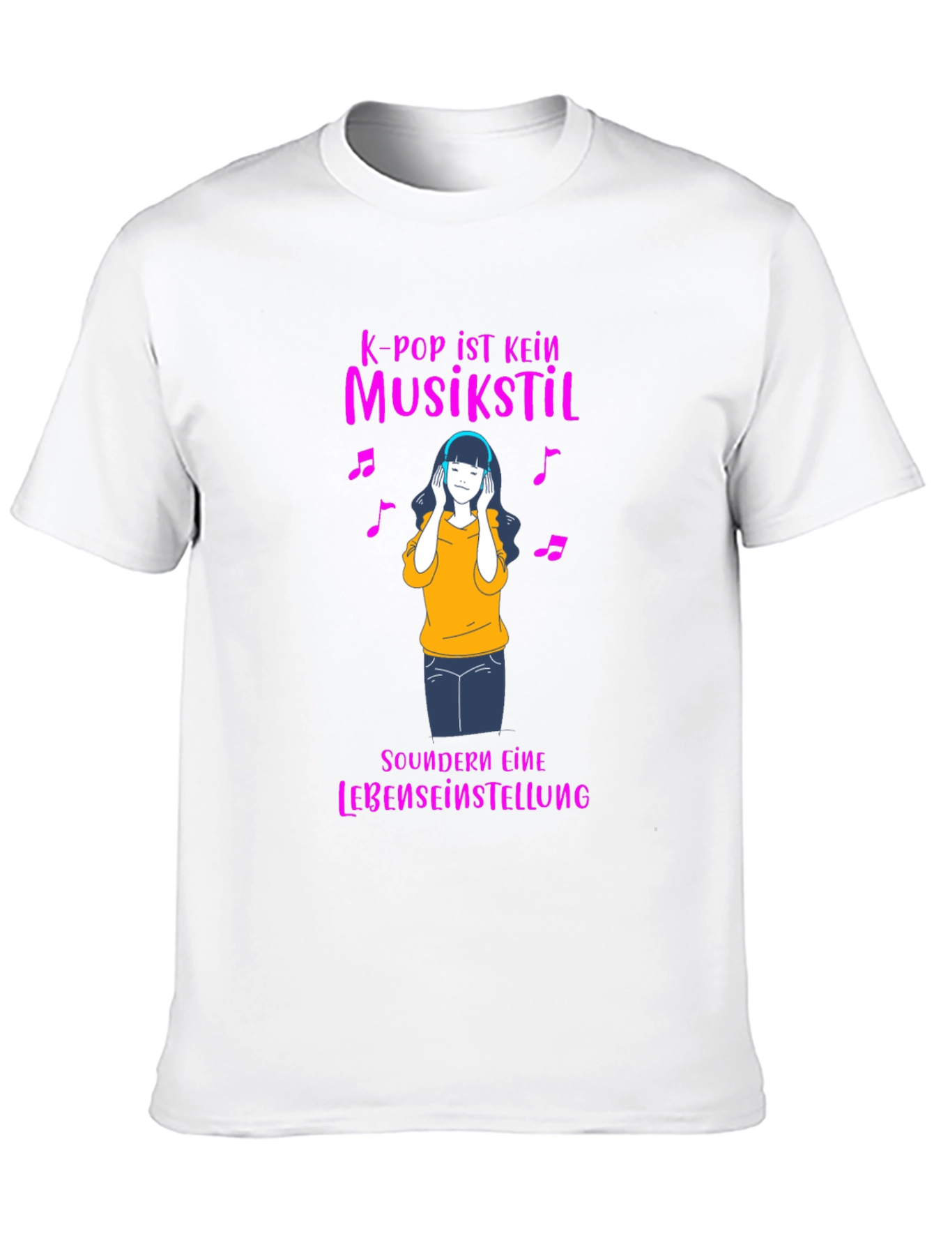 K-Pop Lifestyle T-Shirt - Music Fan Tee