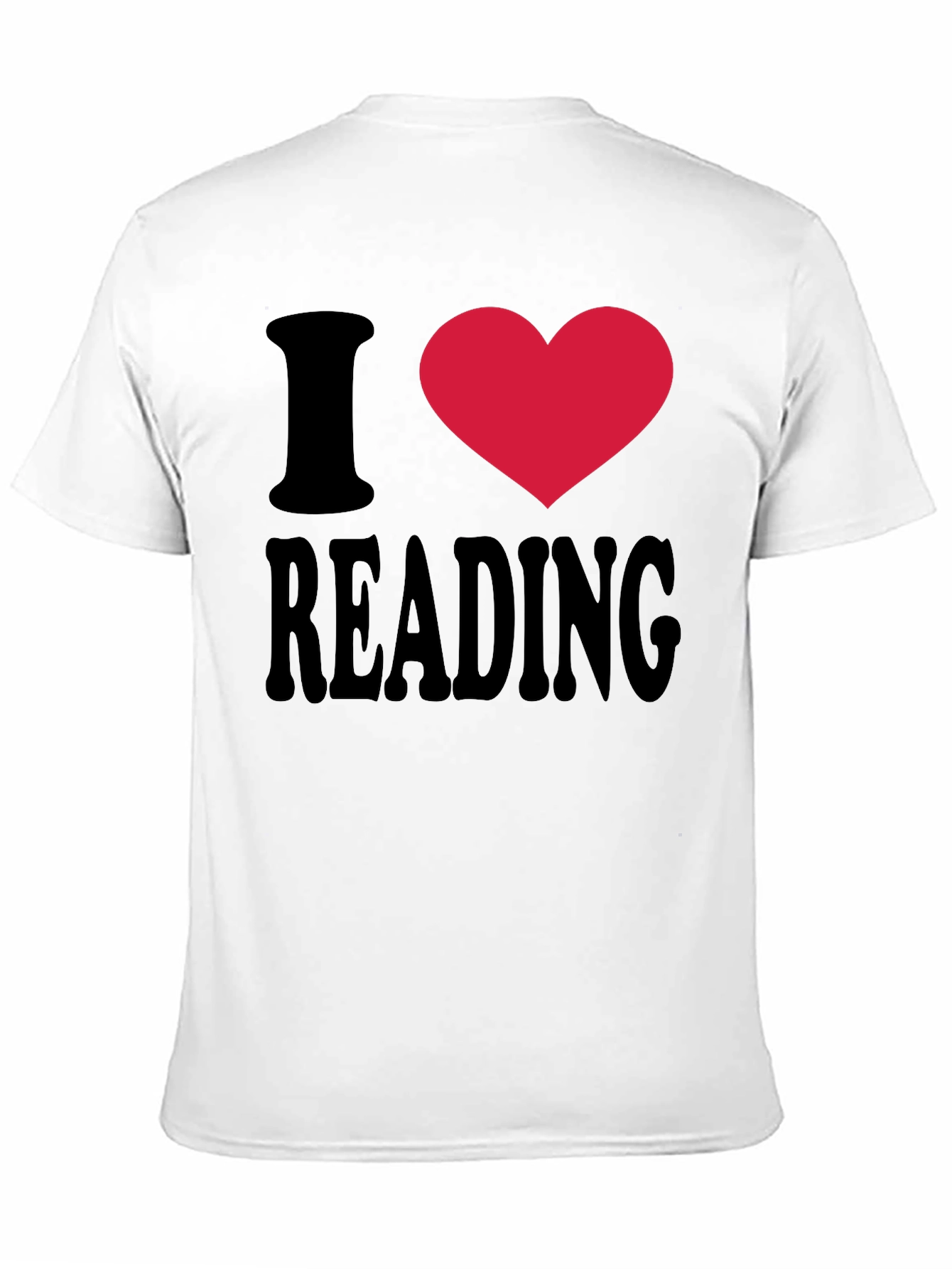 I Heart Reading Black T-Shirt