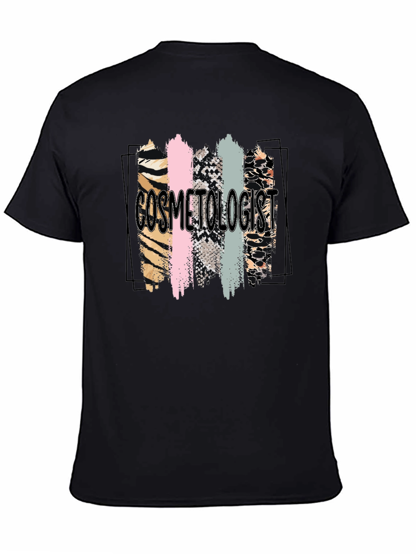 Cosmetologist Animal Print T-Shirt