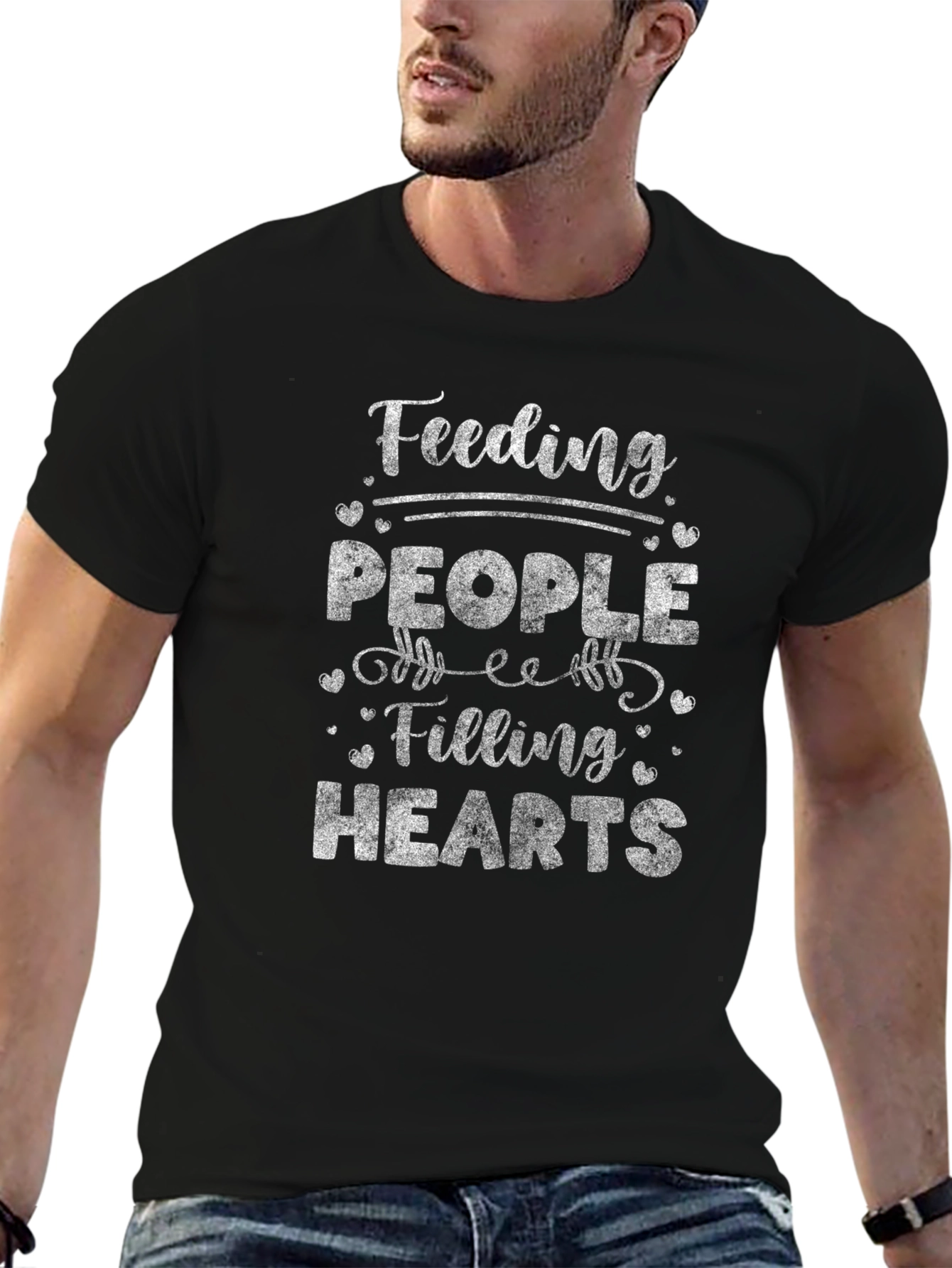 Feeding People Filling Hearts T-Shirt