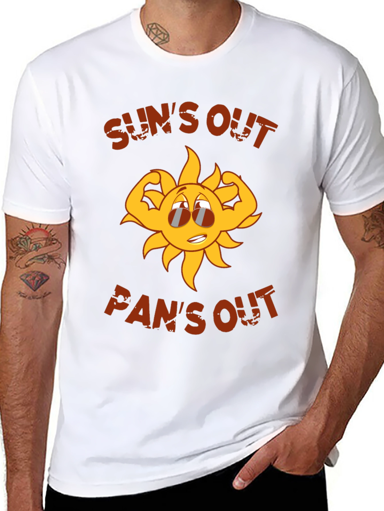 Suns Out Guns Out Graphic Tee