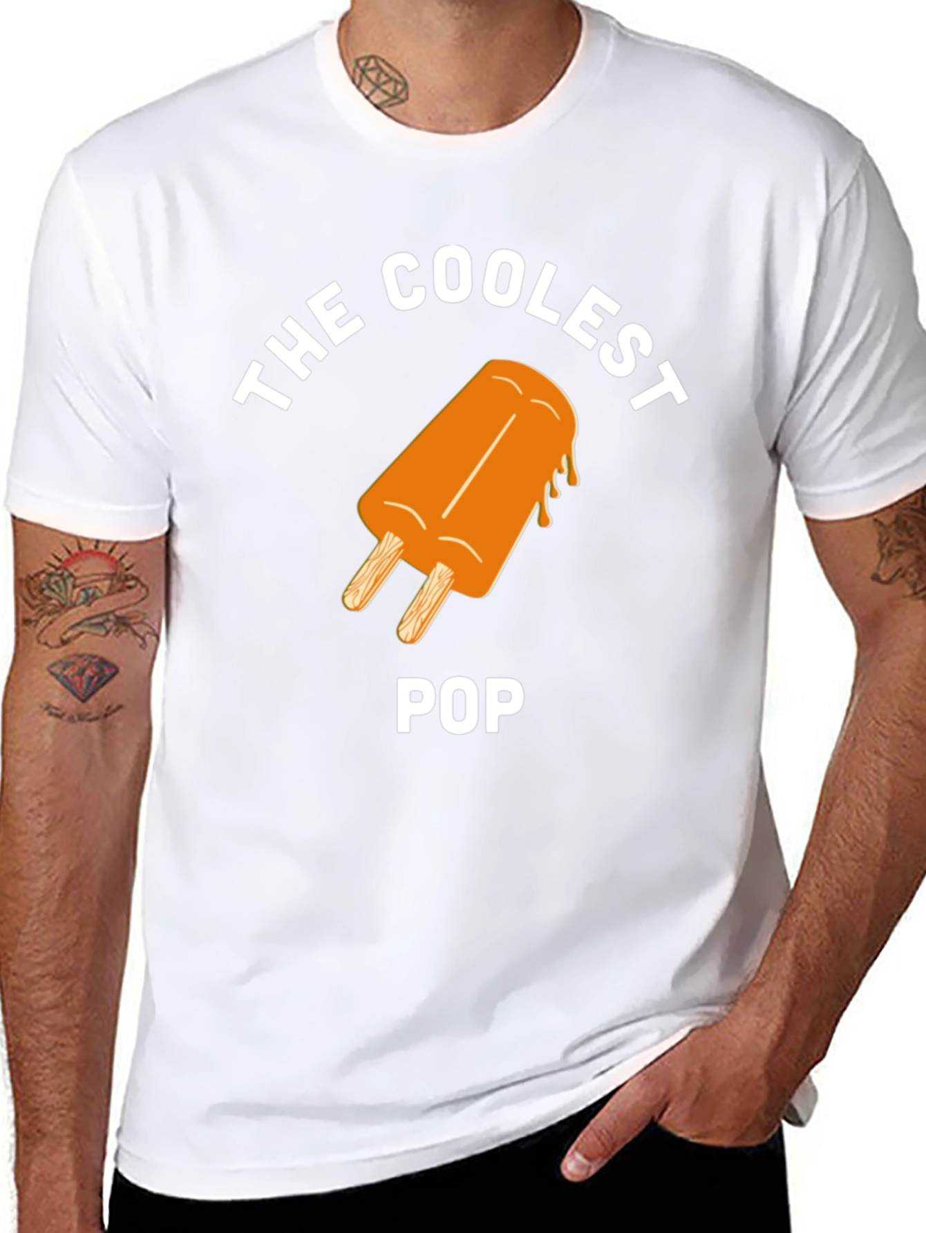 Coolest Pop Graphic Tee - Fun Summer T-Shirt