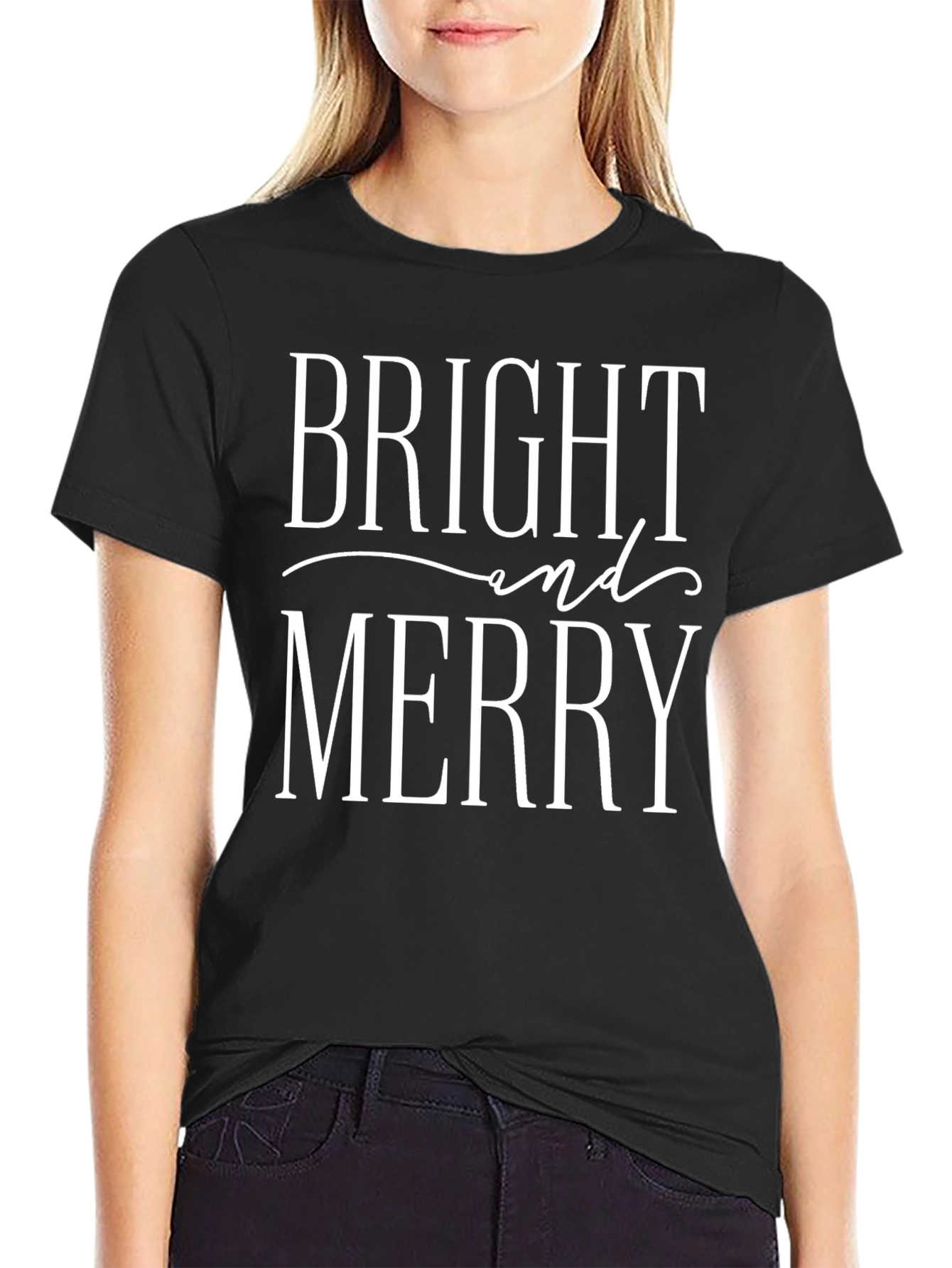 Bright and Merry Christmas T-Shirt