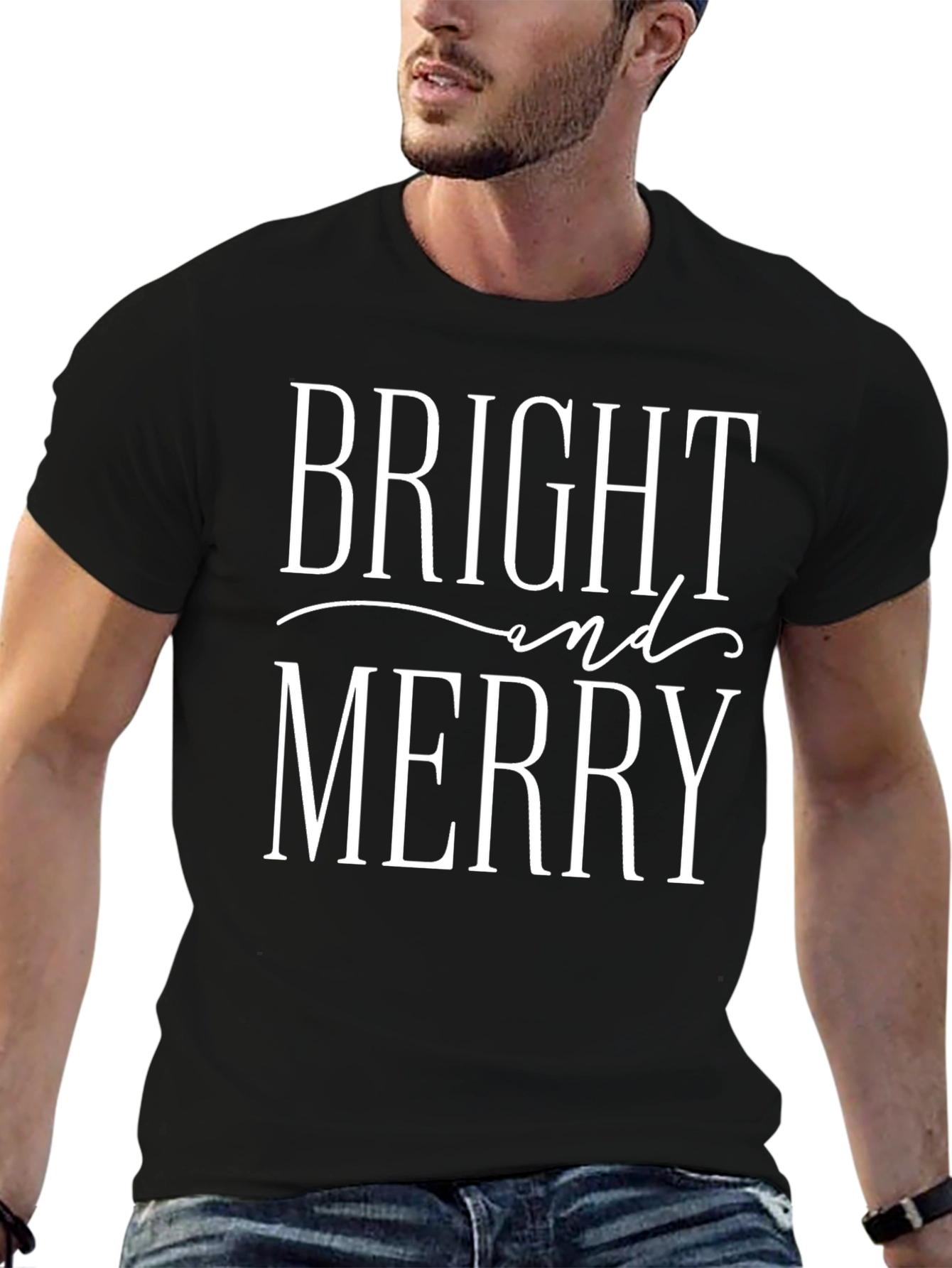 Bright and Merry Christmas T-Shirt