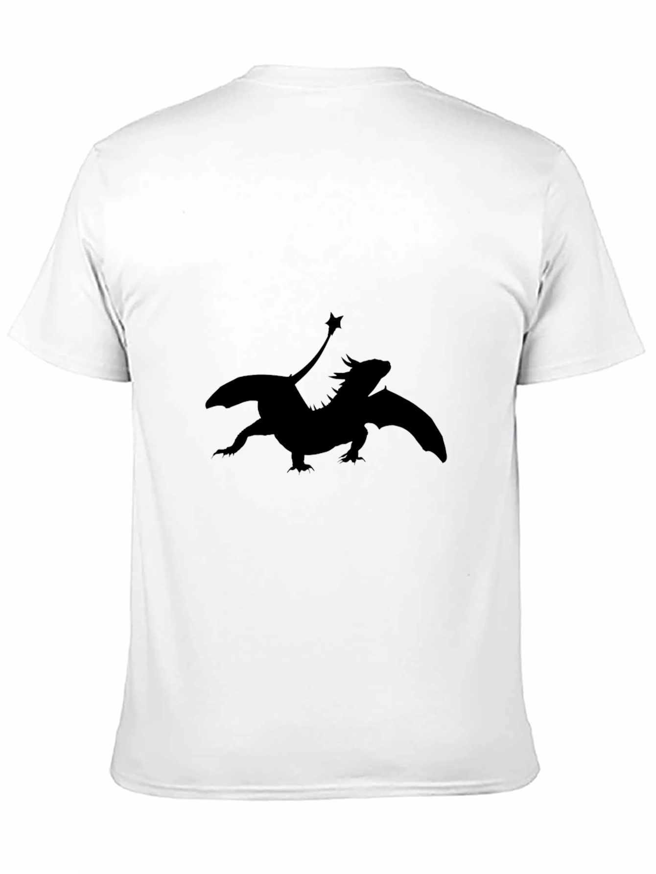 Dragon Silhouette Black T-Shirt