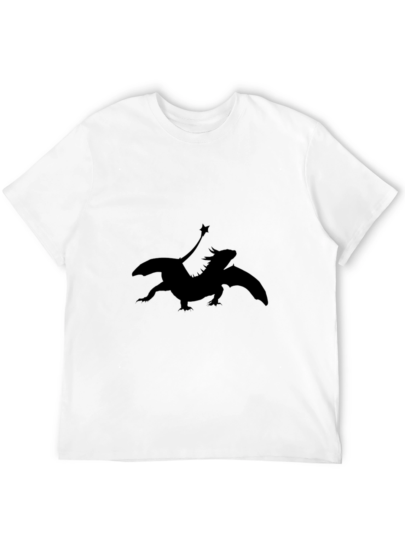 Dragon Silhouette Black T-Shirt