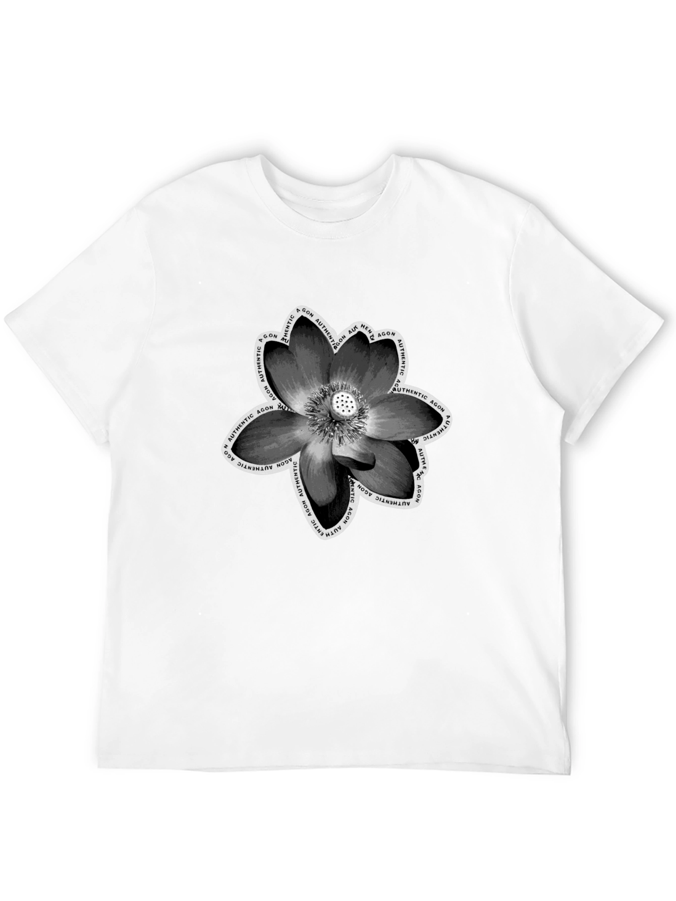 Lotus Flower Graphic T-Shirt - Unisex Soft Cotton Tee