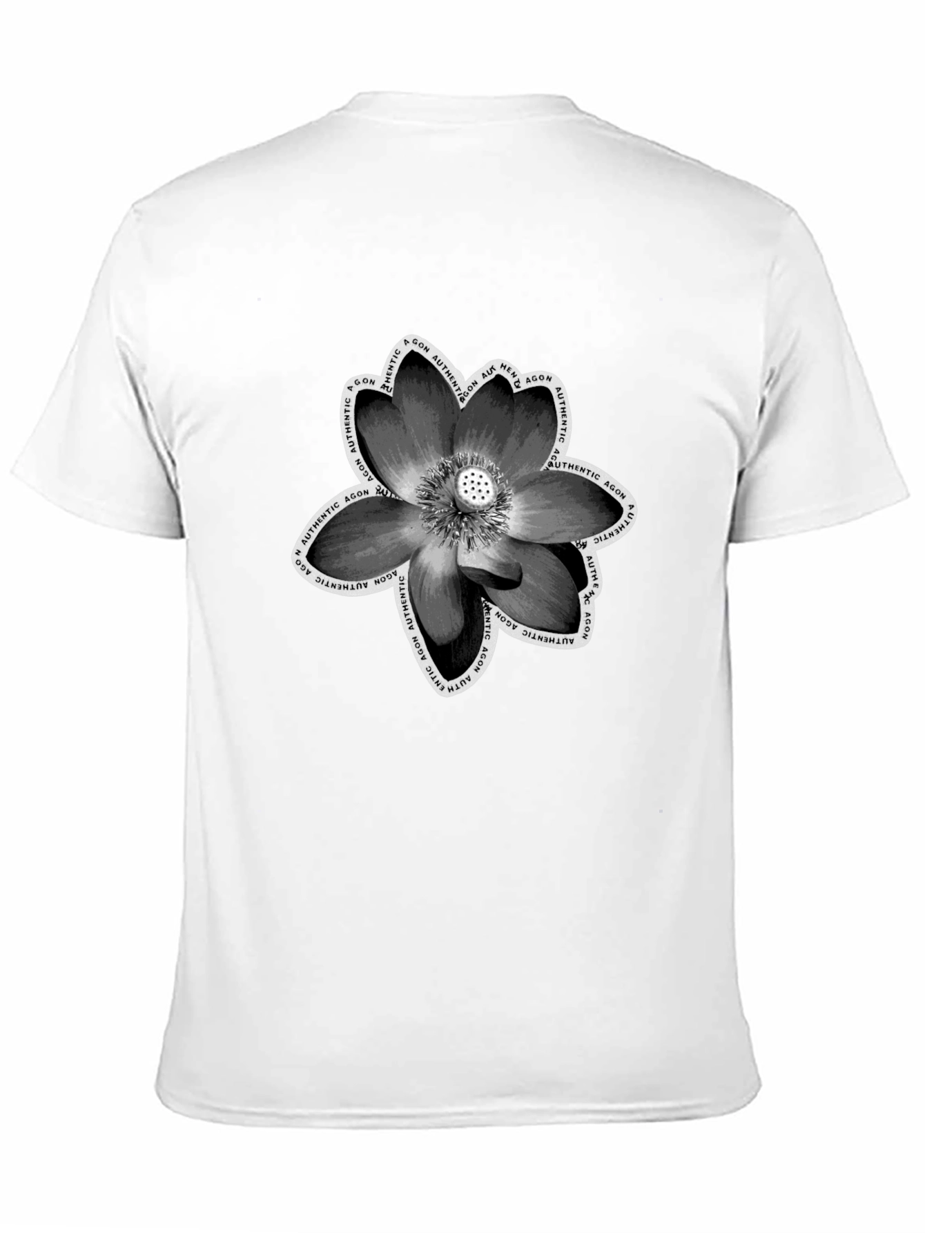 Lotus Flower Graphic T-Shirt - Unisex Soft Cotton Tee