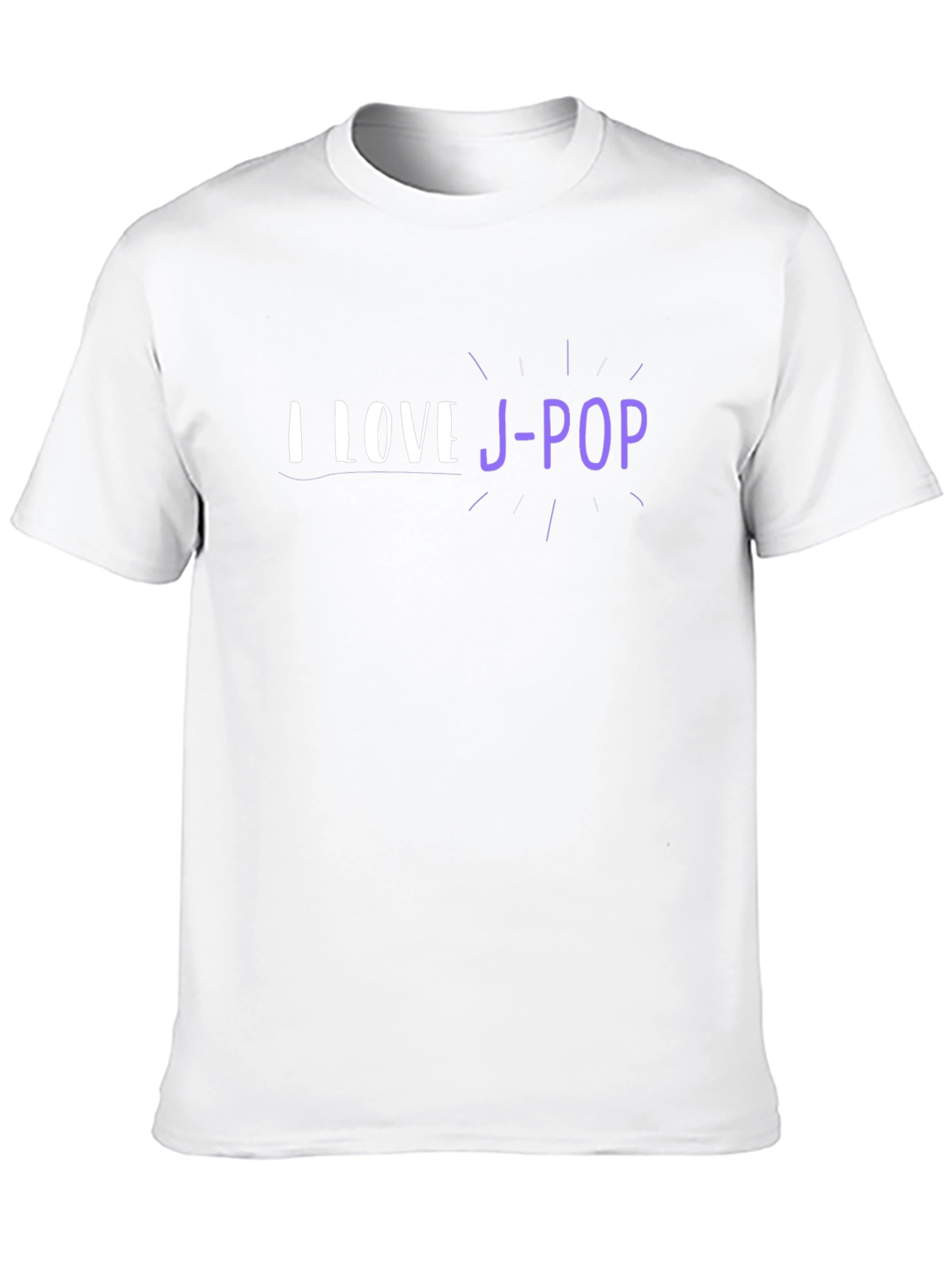 I Love J-Pop Black T-Shirt