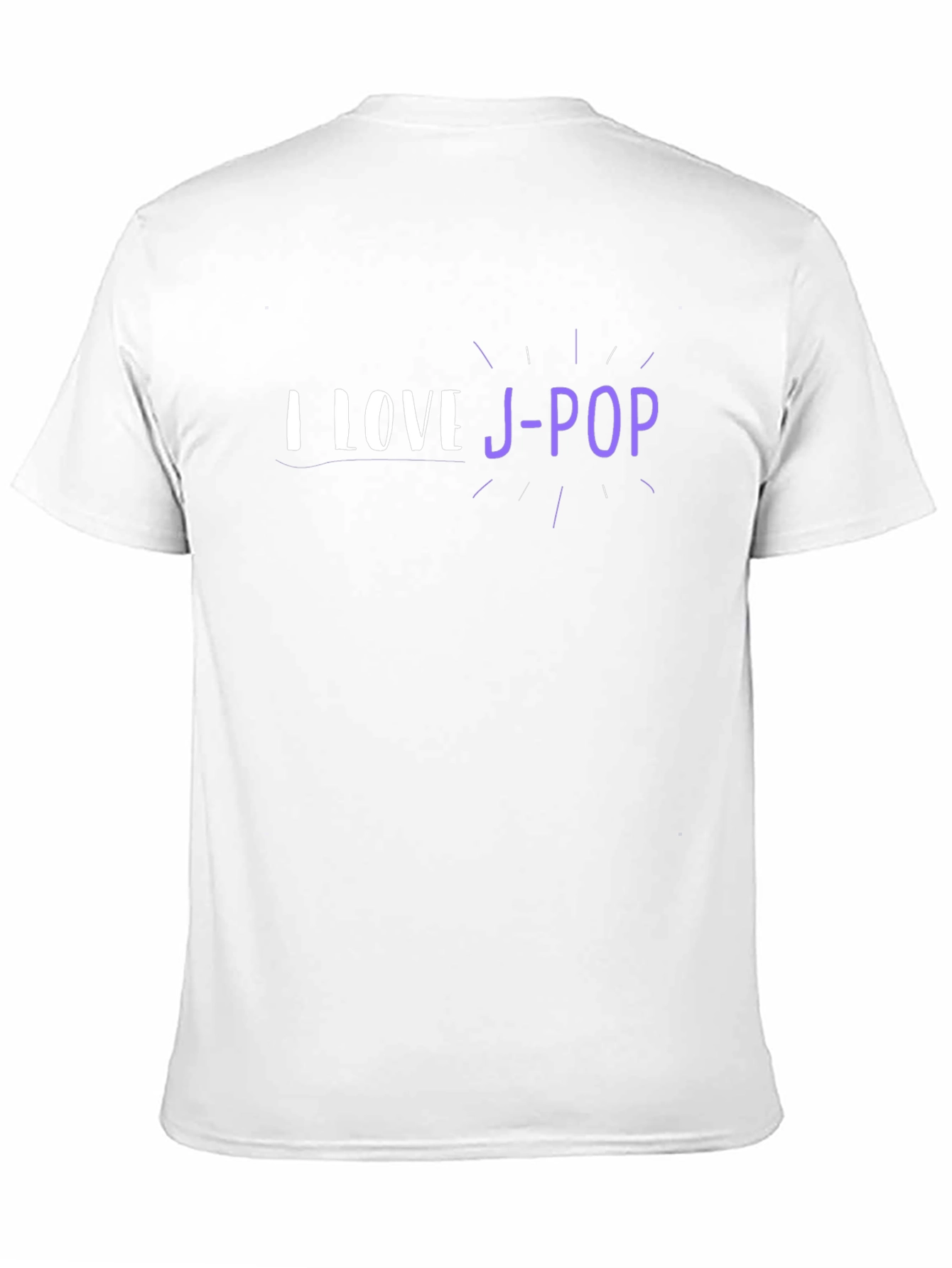 I Love J-Pop Black T-Shirt