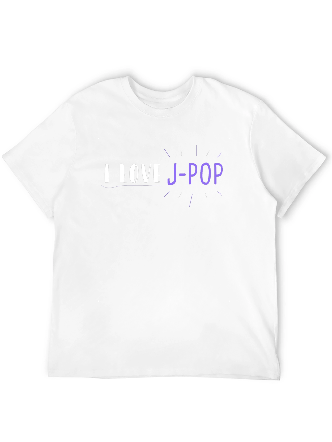 I Love J-Pop Black T-Shirt