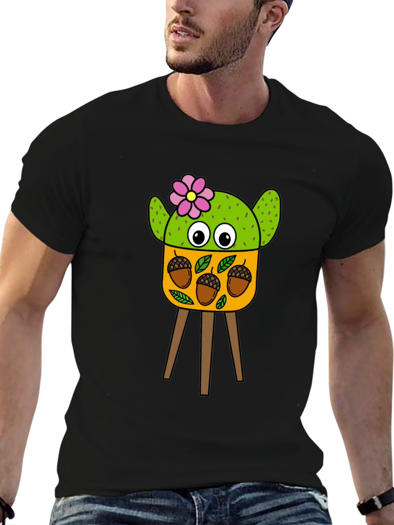 Cute Cactus Flower T-Shirt