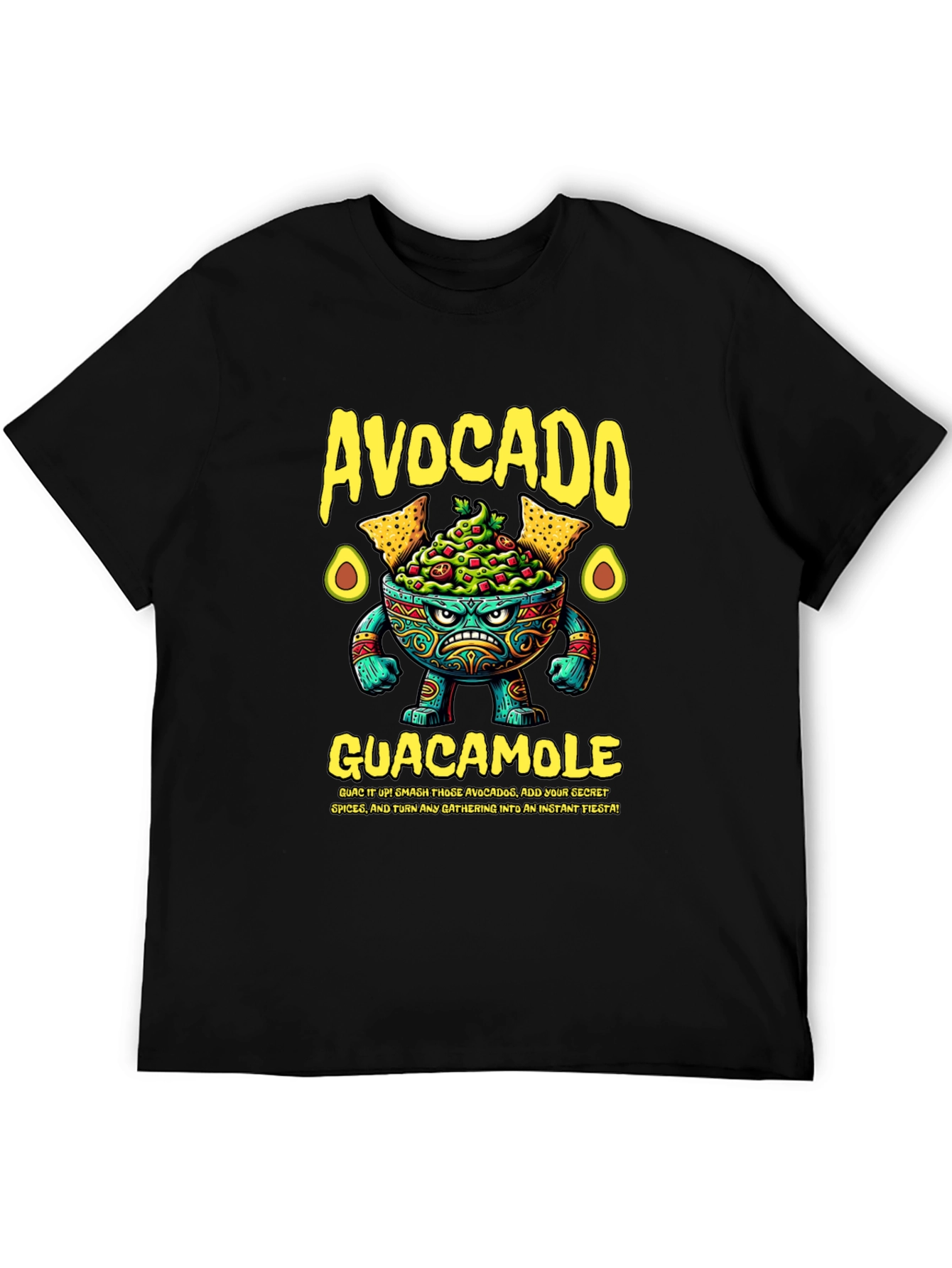 Avocado Guacamole Graphic T-Shirt
