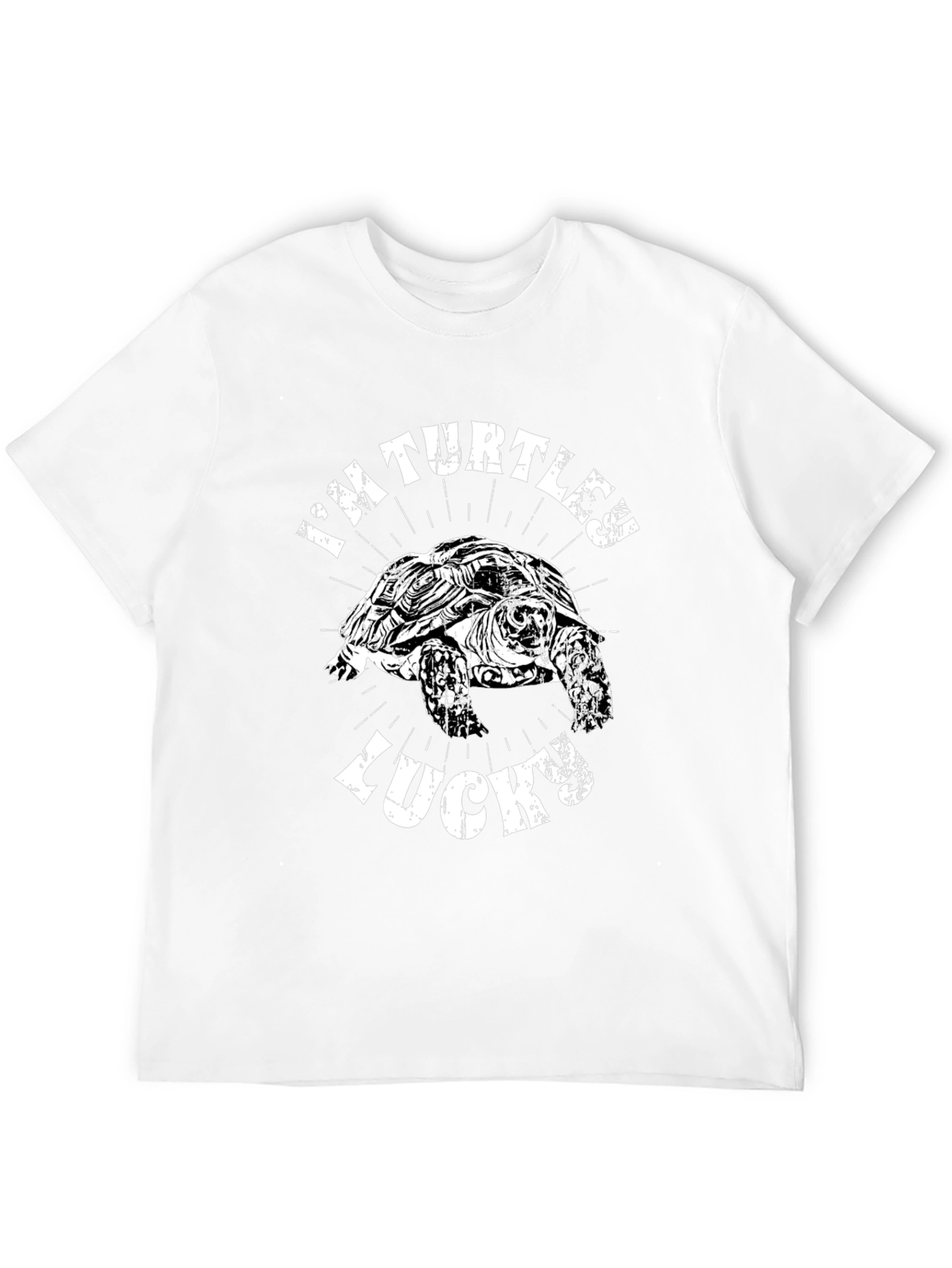 Im Turtles Lucky T-Shirt - Black Graphic Tee