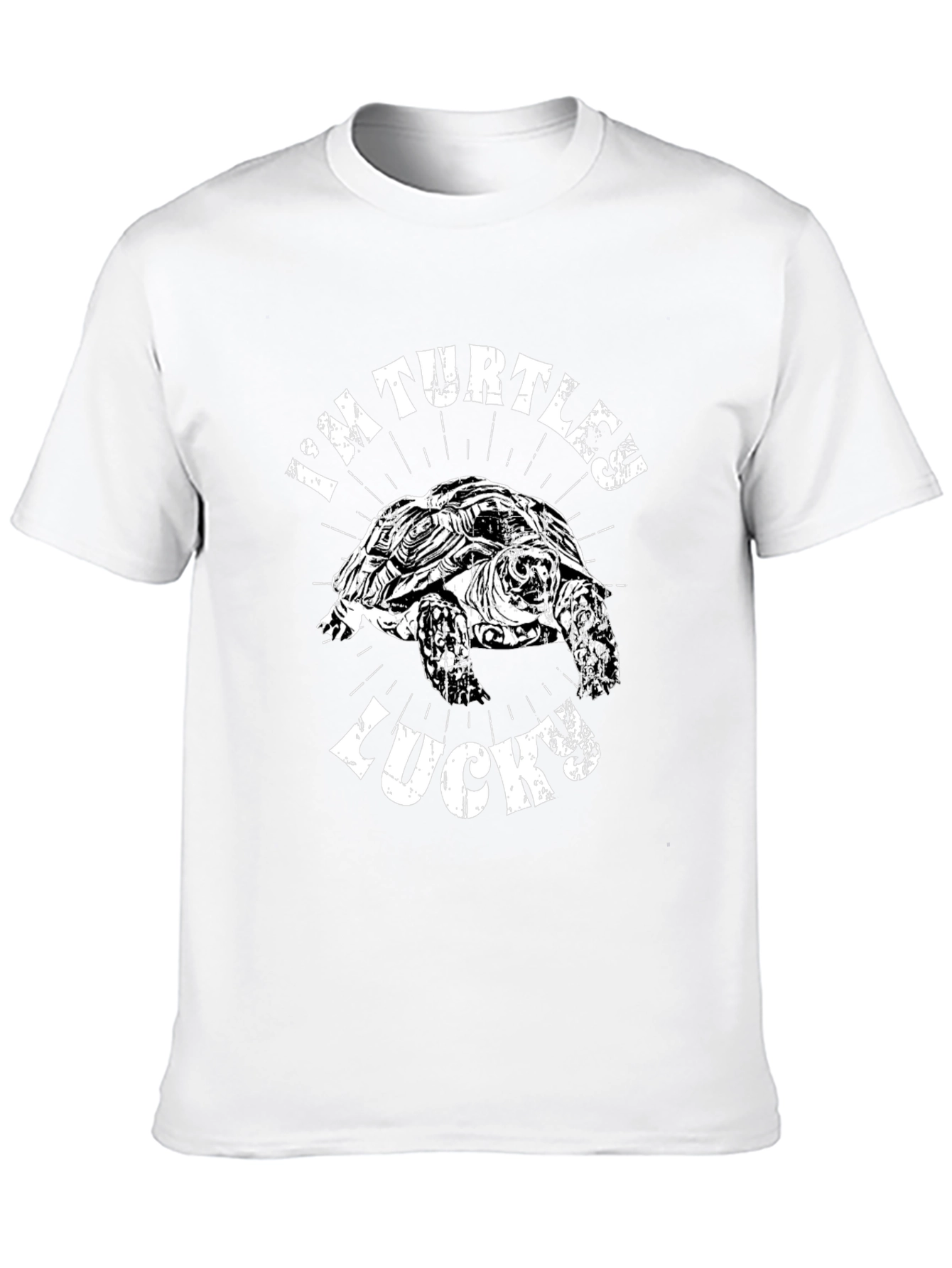Im Turtles Lucky T-Shirt - Black Graphic Tee