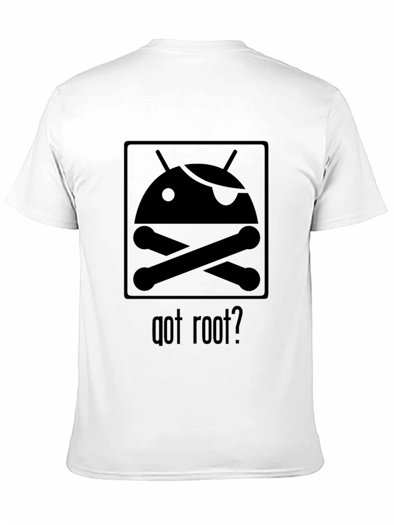 Got Root? Android Pirate Graphic T-Shirt