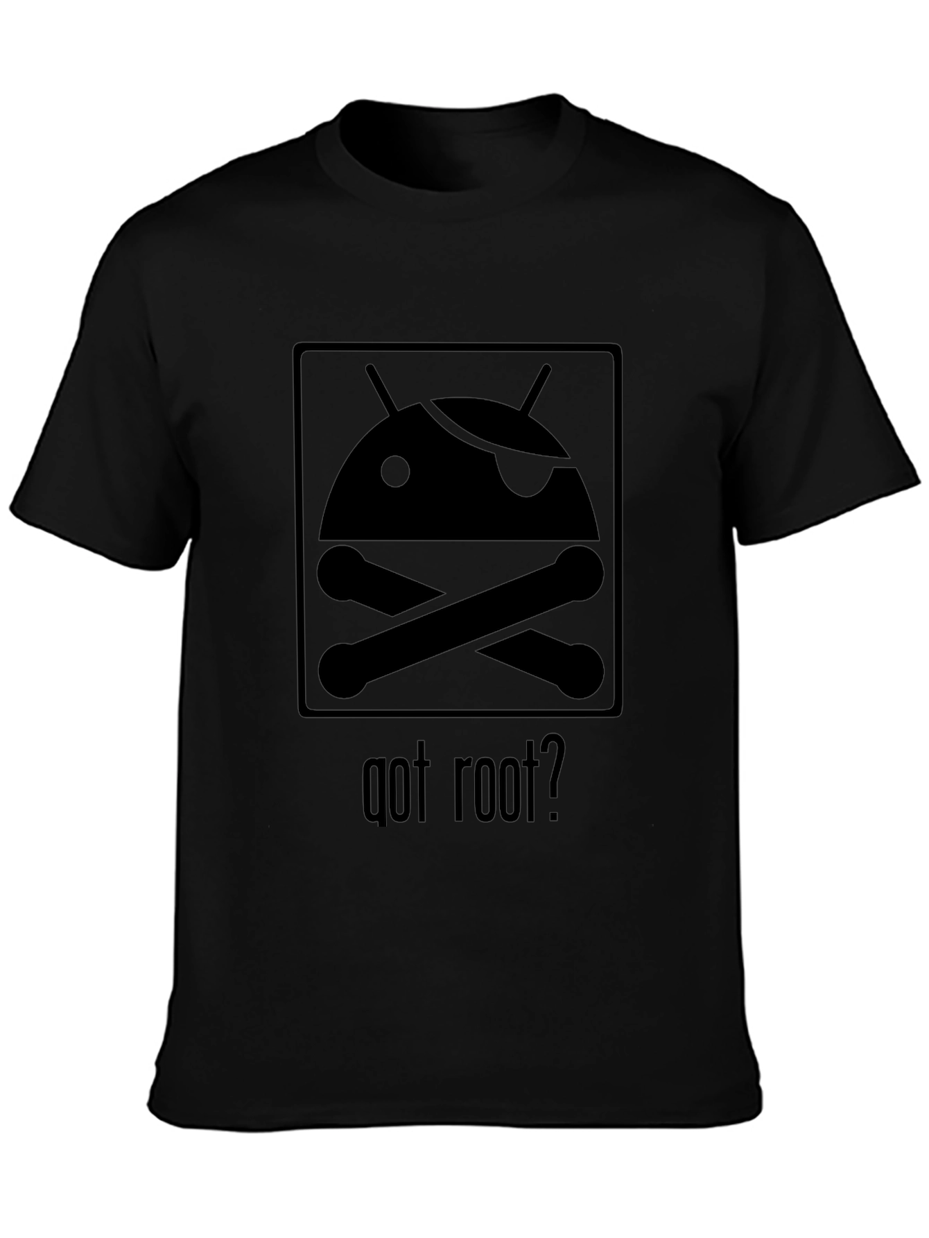 Got Root? Android Pirate Graphic T-Shirt
